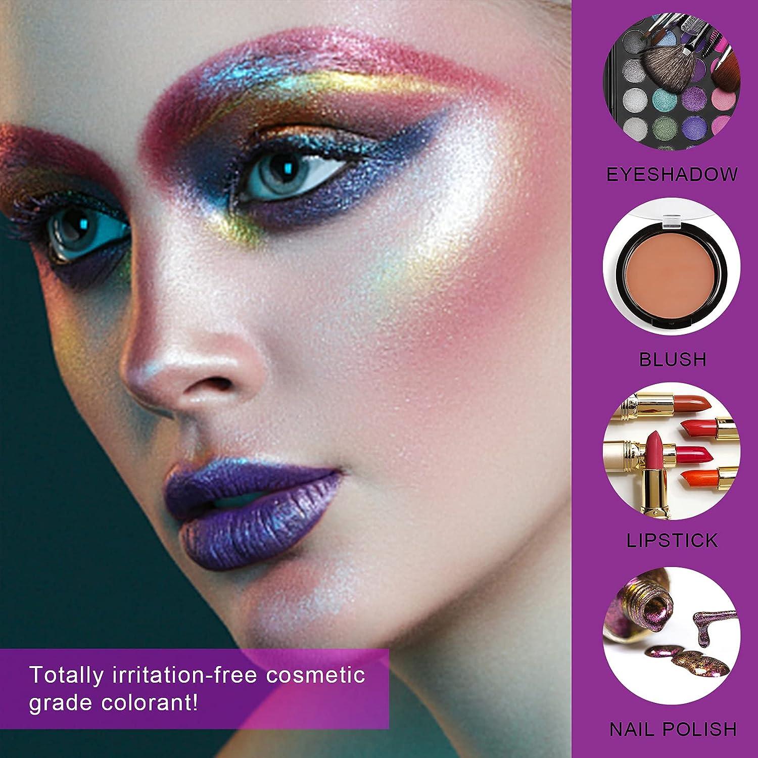  Mica Powder Pigment for Makeup - Lip Gloss Pigment