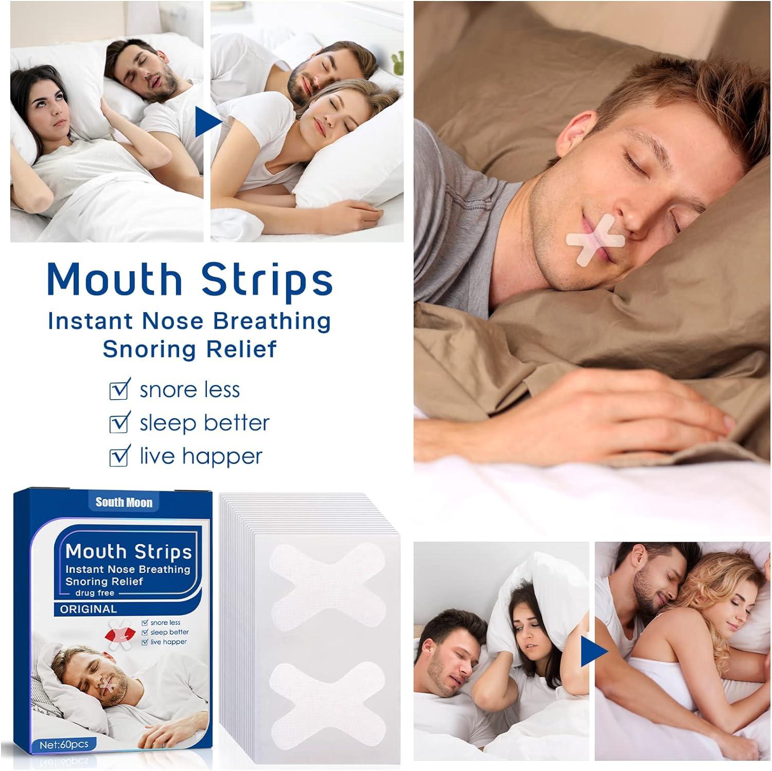 Fekux Stop Snoring Sleep Strips for Less Mouth Breathing Better Nose
