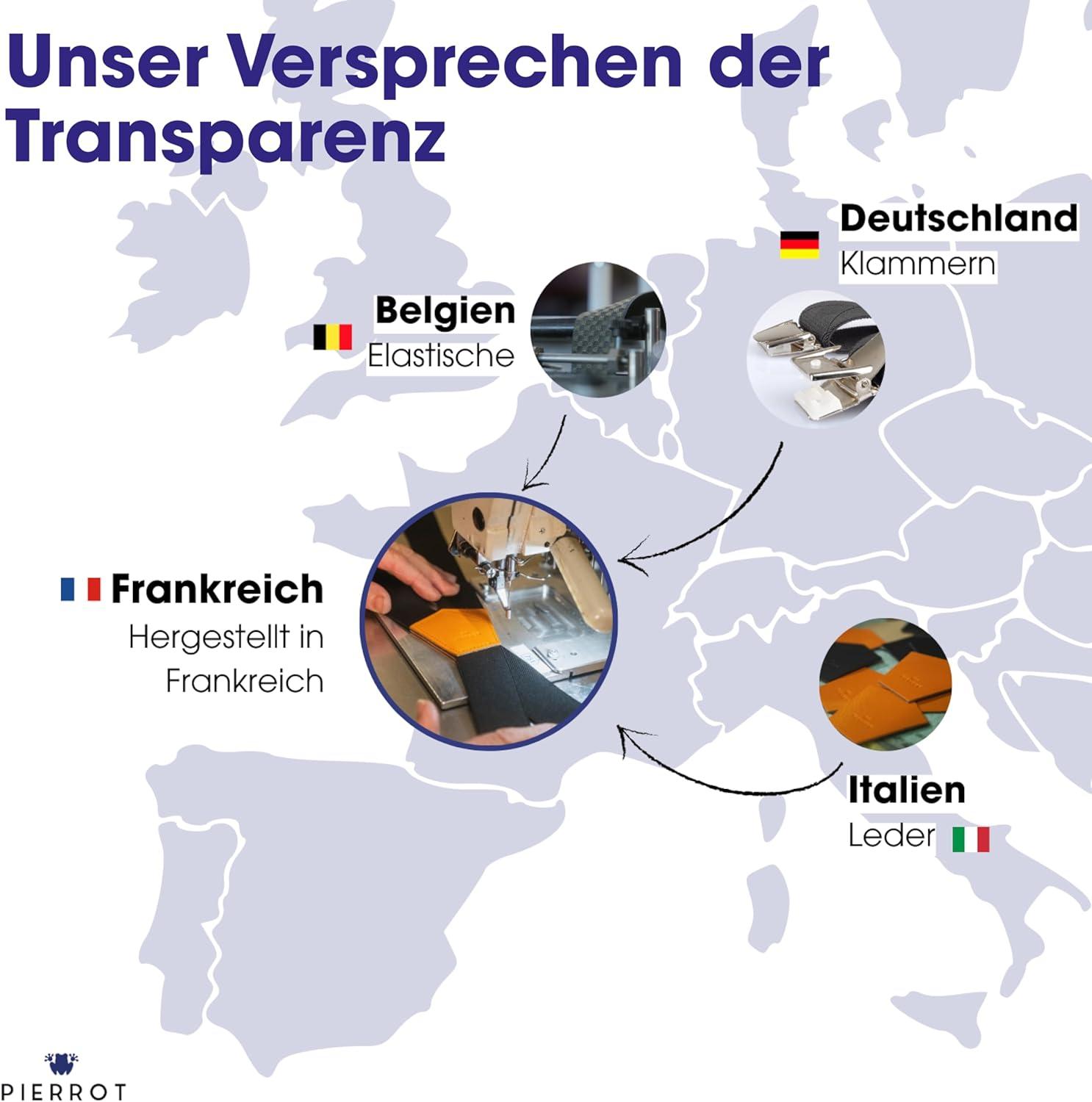 Lindenmann Braces men, braces men Made in Germany, braces X