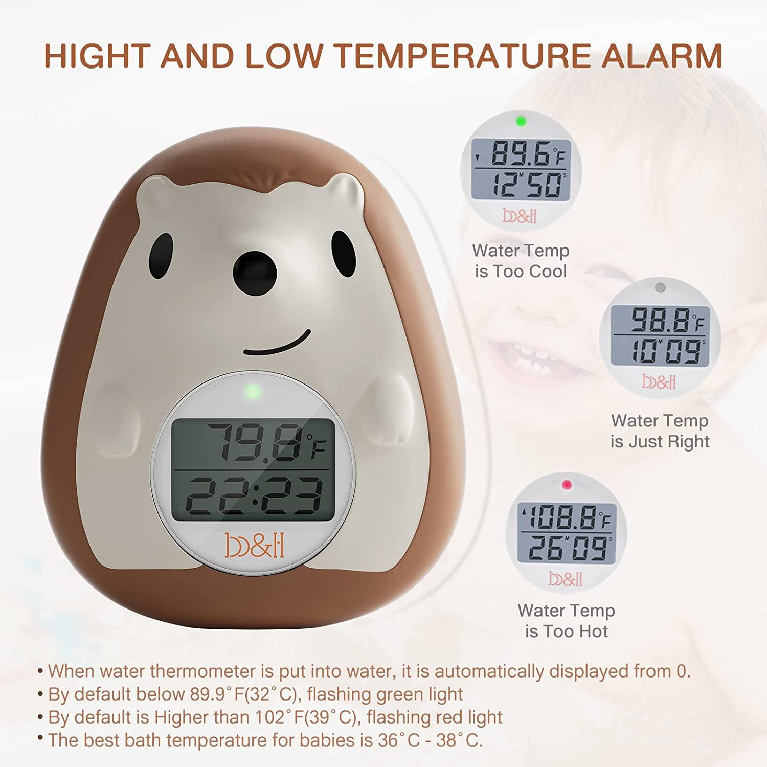 B&H Baby Bath Thermometer - Safety Bathtub Temperature Thermometer