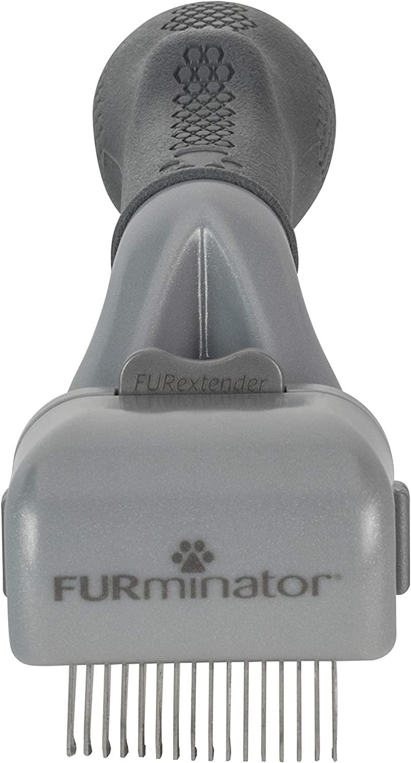 FURminator Adjustable Dematting Tool Gray Effective Pet Grooming