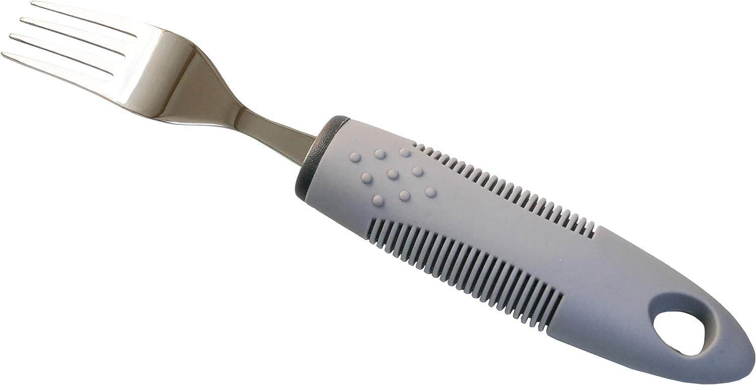4Piece Easy Grip Cutlery Set for Elderly, Disabled, and Those with