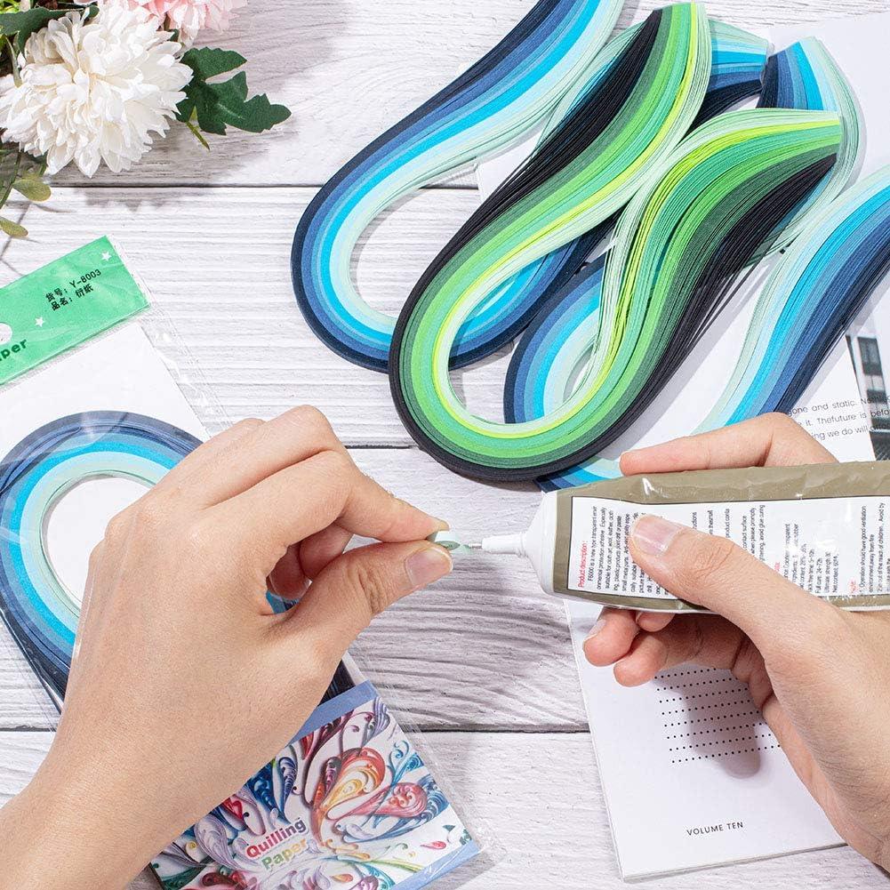 arricraft 1200 Strips 3mm Quilling Paper Strips Quilling Art Strips 6