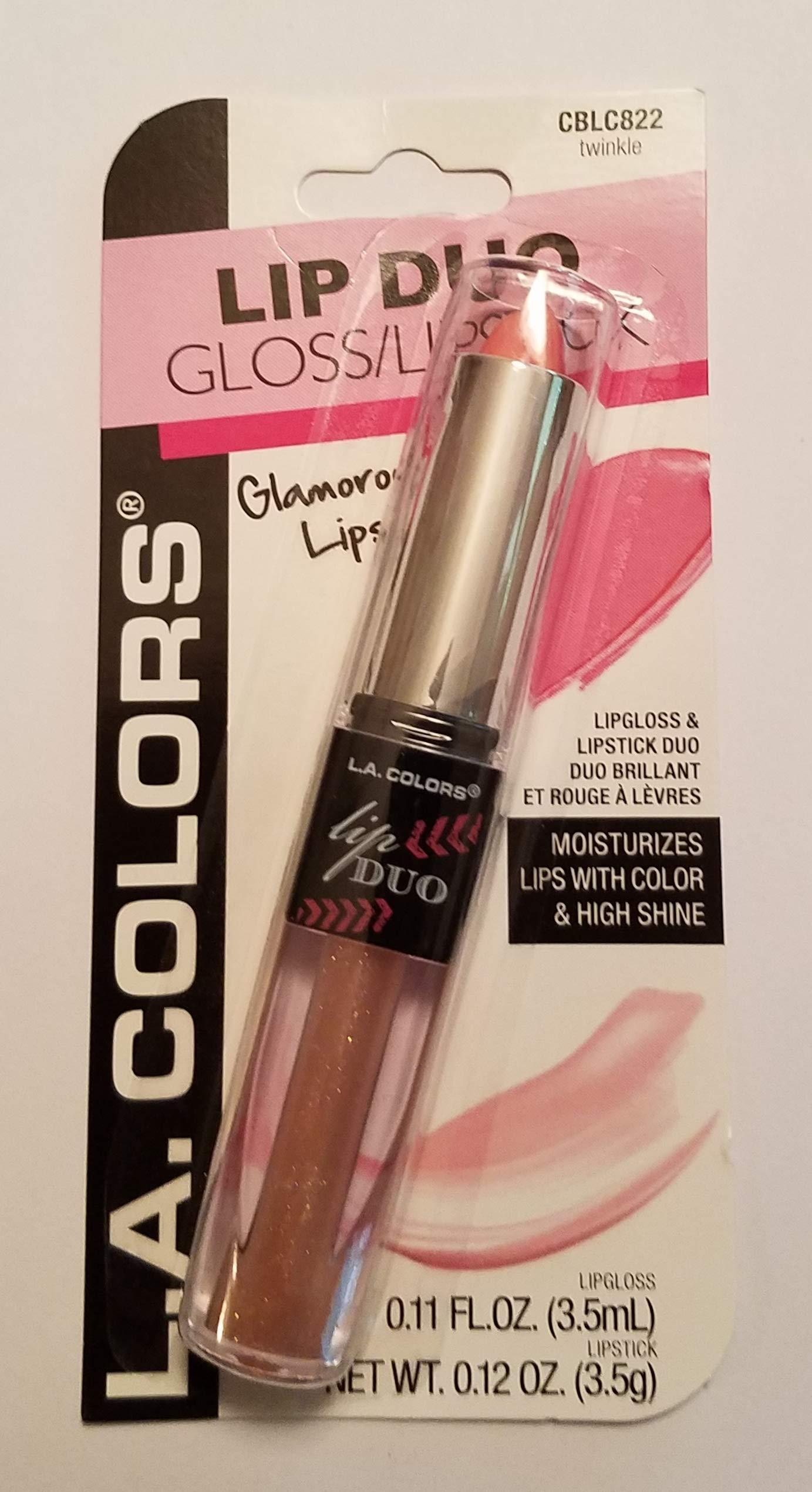 LA Colors Lip Gloss & Lipstick Duo BLC822 Twinkle