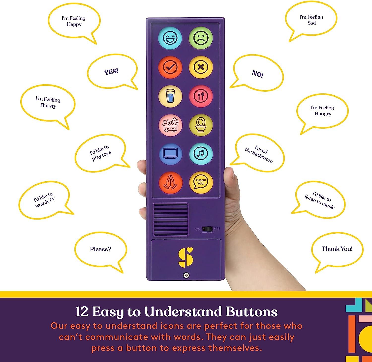 Special Supplies AAC Communication Device for Speech Therapy, Talker