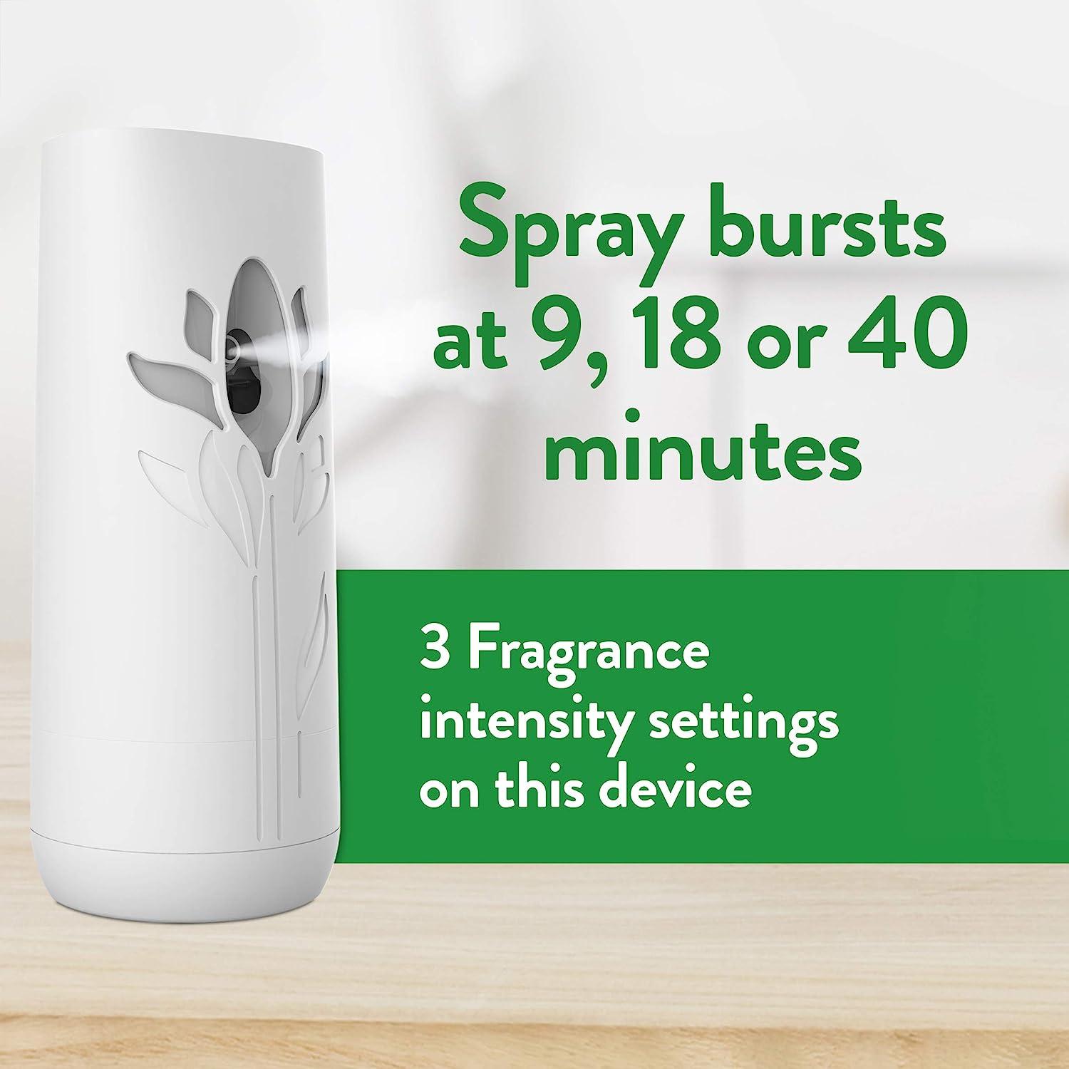 Air Wick Automatic Air Freshener Spray Refill, Fresh Linen, 3ct