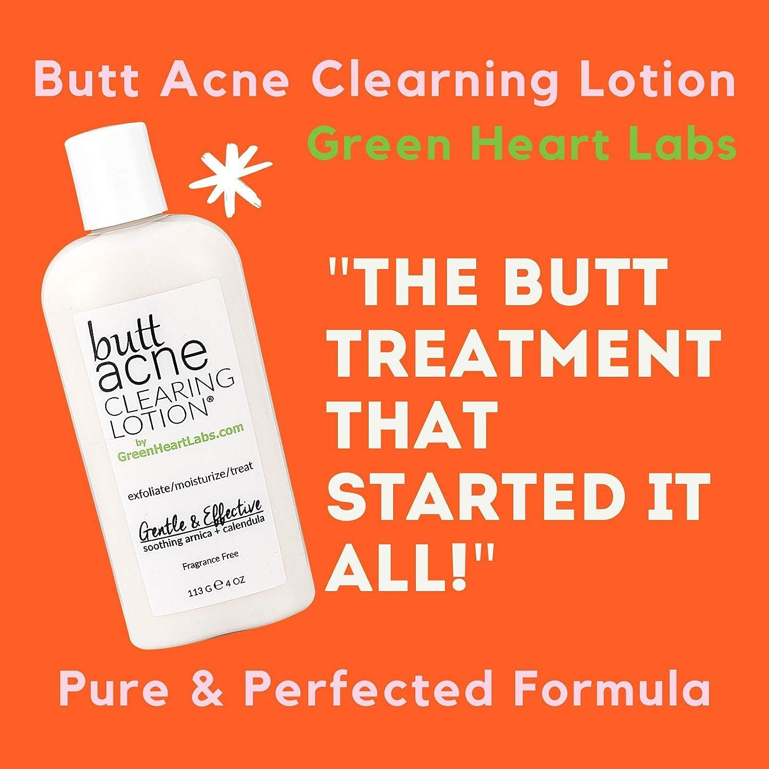 Acne Clearing Lotion for Butt, Back, Bum & Thigh Special Treatment