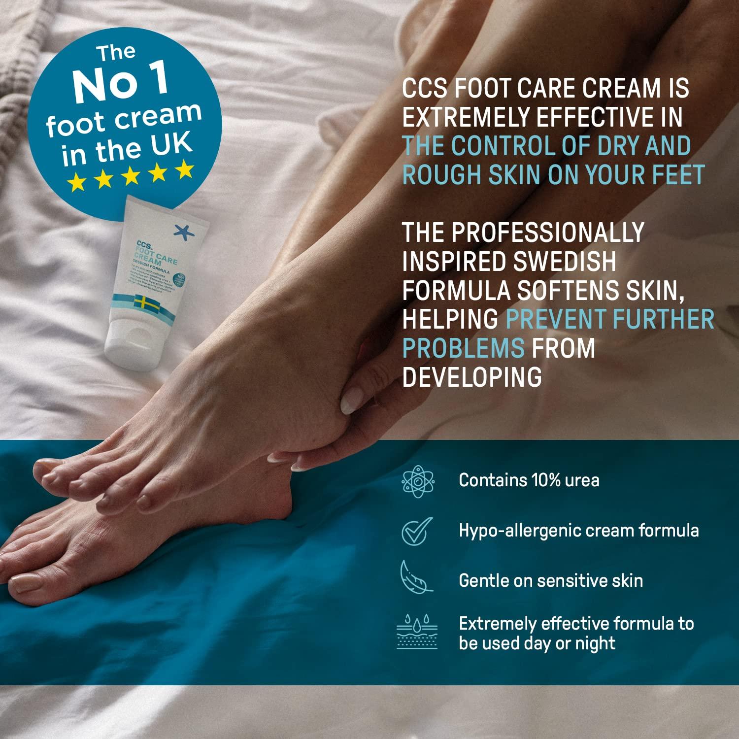 CCS Foot Care Cream 60ml Hydrating and Moisturizing Formula