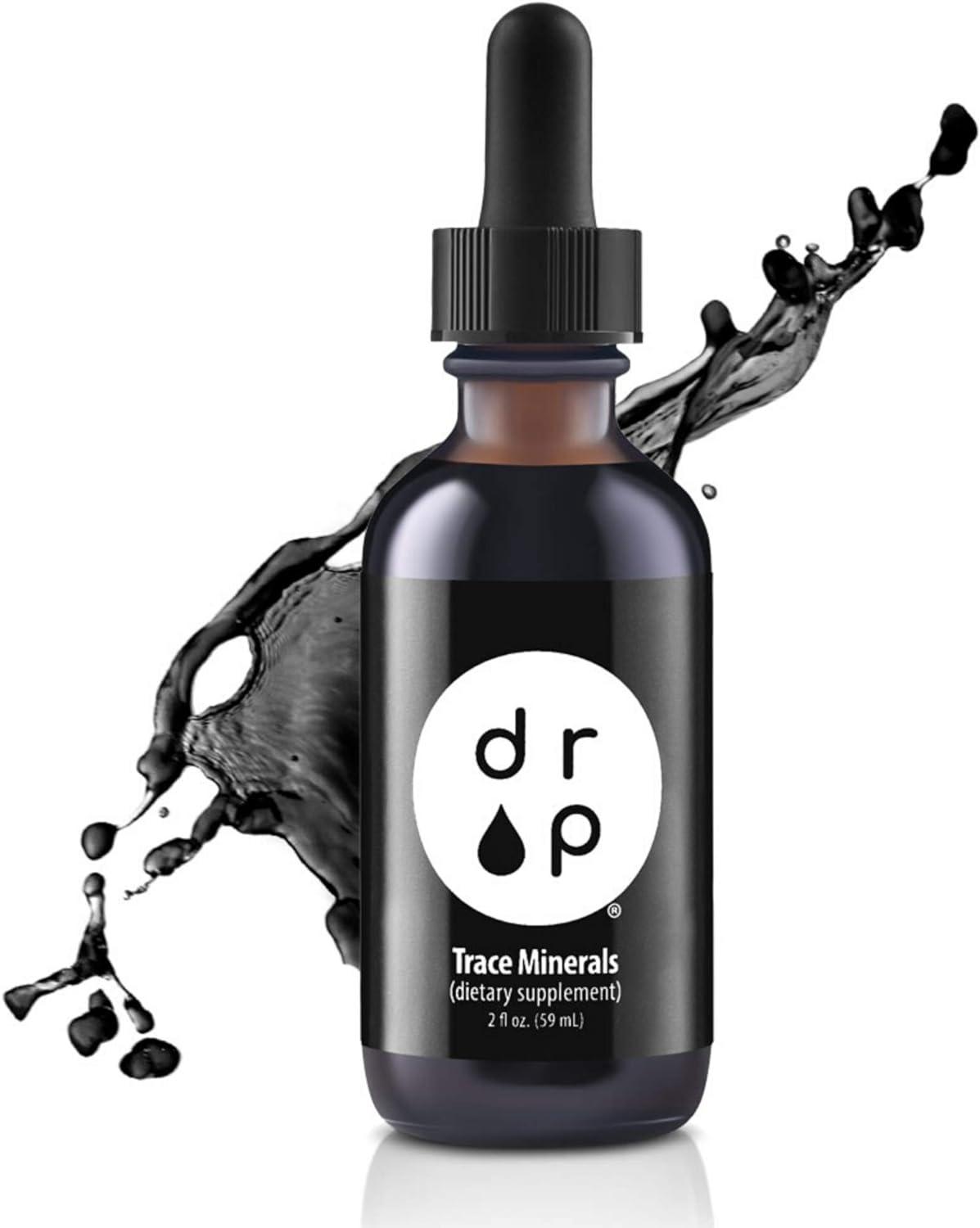 Organic Trace Minerals & Electrolyte Drops + Vitamin D3 & B12 2 oz