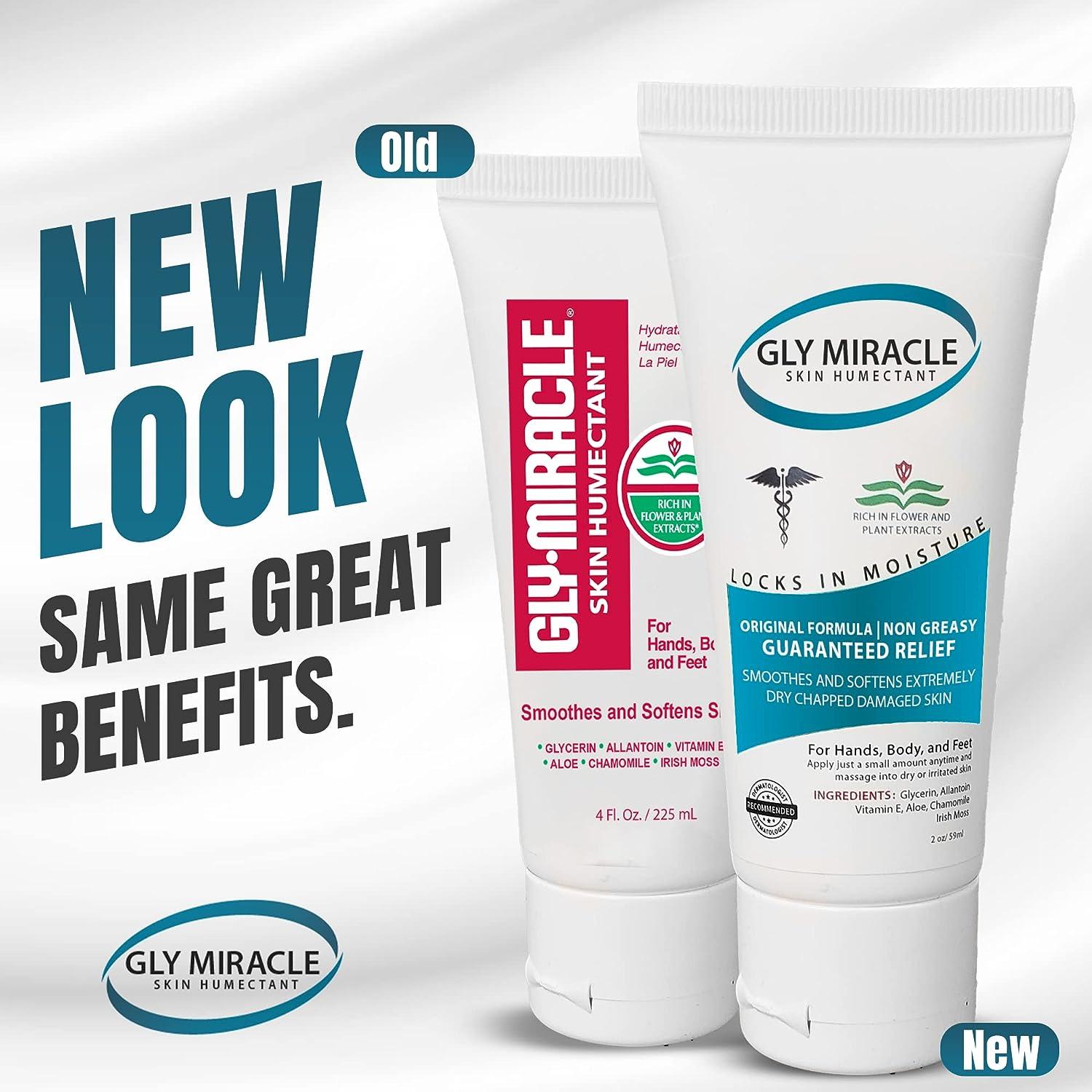 GLY MIRACLE Skin Humectant 4 Ounce Tube Original Formula Deep