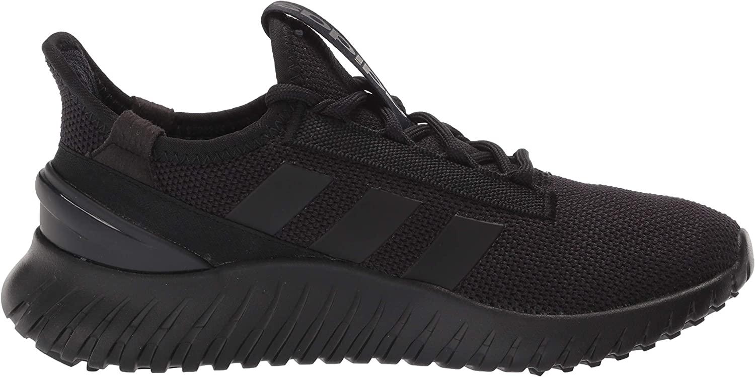 adidas Men's Kaptir 2.0 Running Shoe 10 Black/Black/Carbon