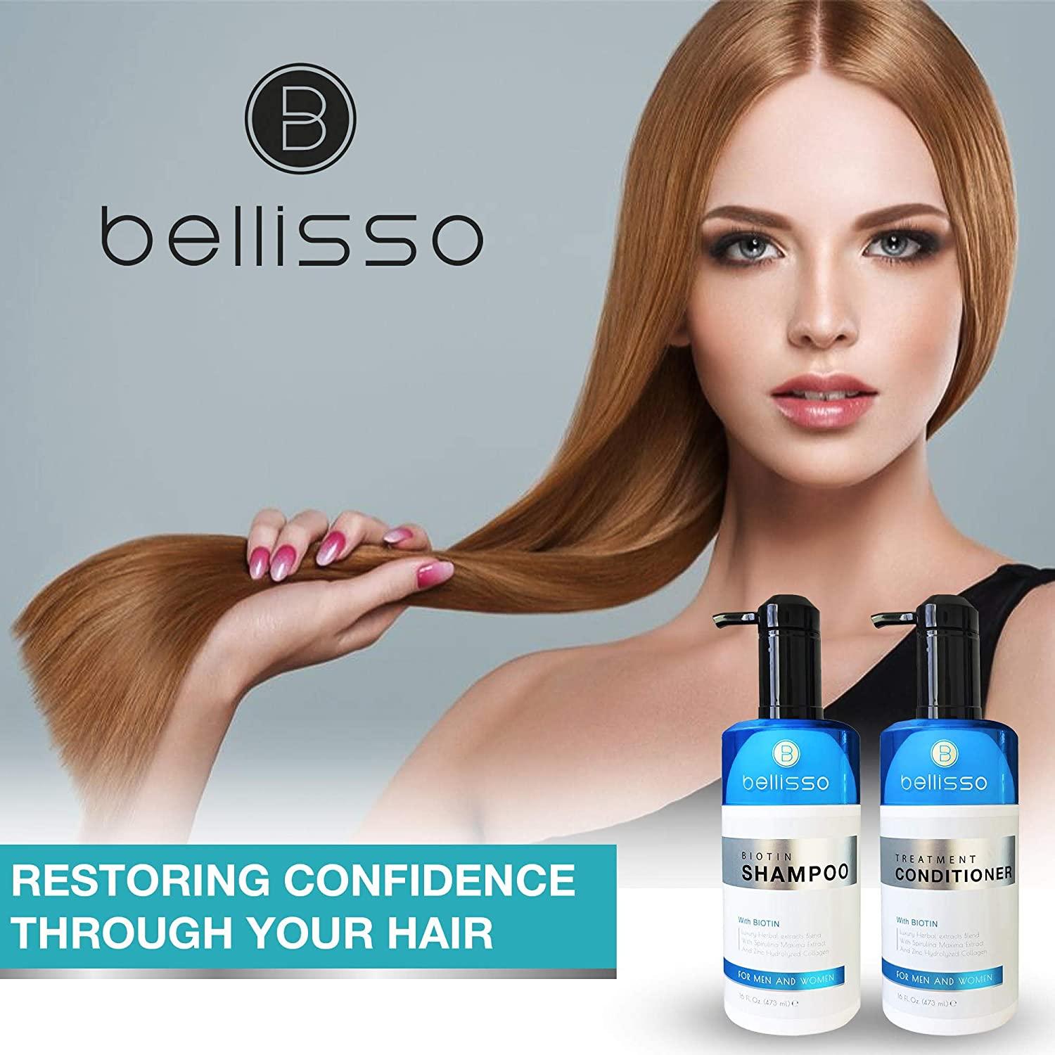 Biotin Shampoo and Conditioner Set for Hair Growth | Thickening Hair Loss  Shampoo Treatment | Regrowth Shampoo & Conditioner for Dry Normal Oily &  Color Treated Hair 2 Piece Set