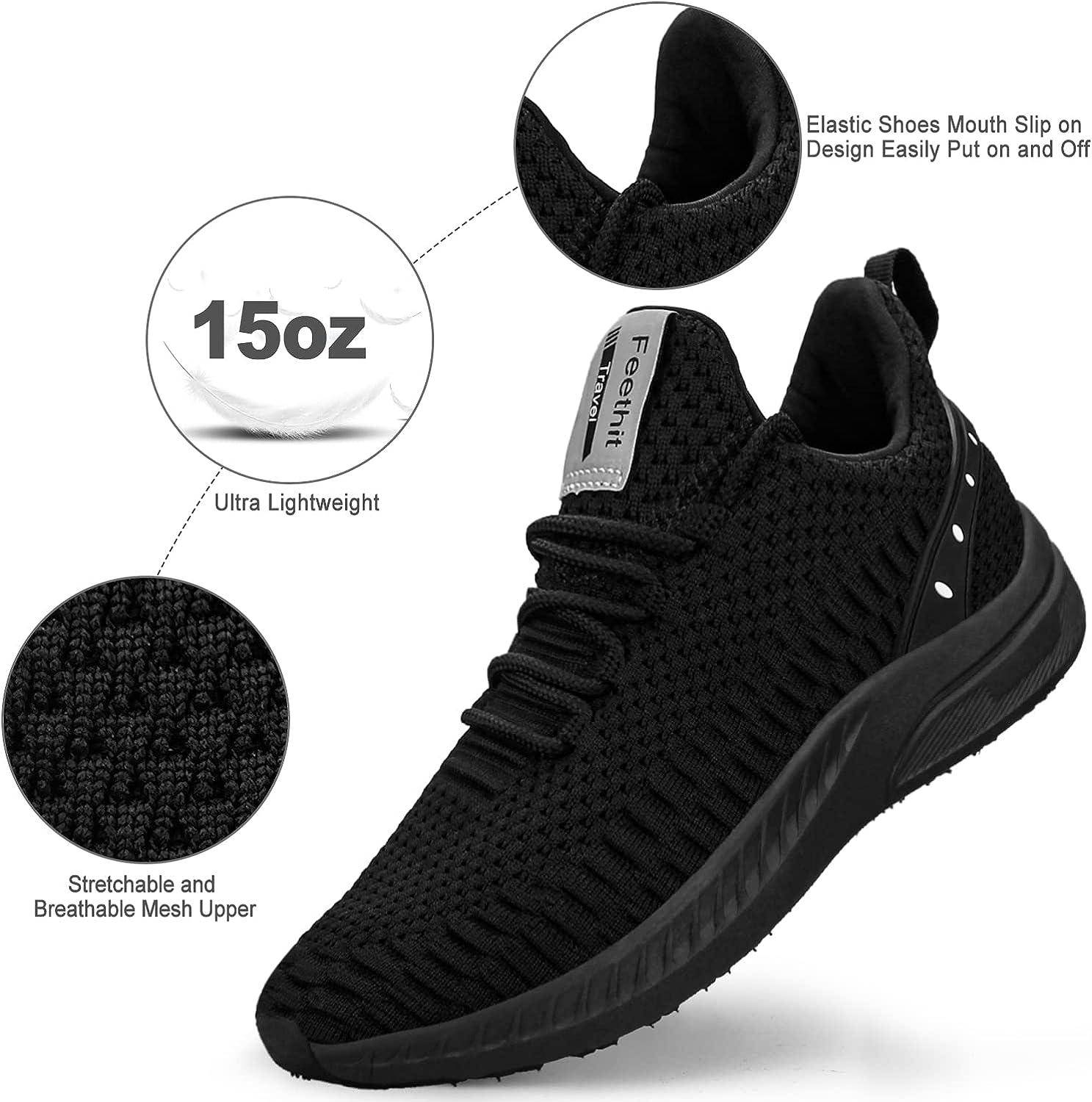 Men's Running Shoes Gym Workout Slip Resistant Tennis Fashion Casual  Sneakers