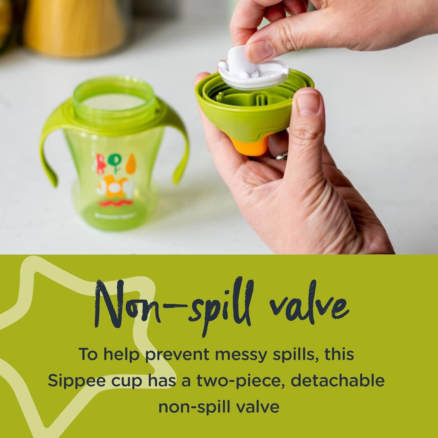 Tommee Tippee Sippee Trainer Cup 8oz (Pack of 3) BPA Free, Spill