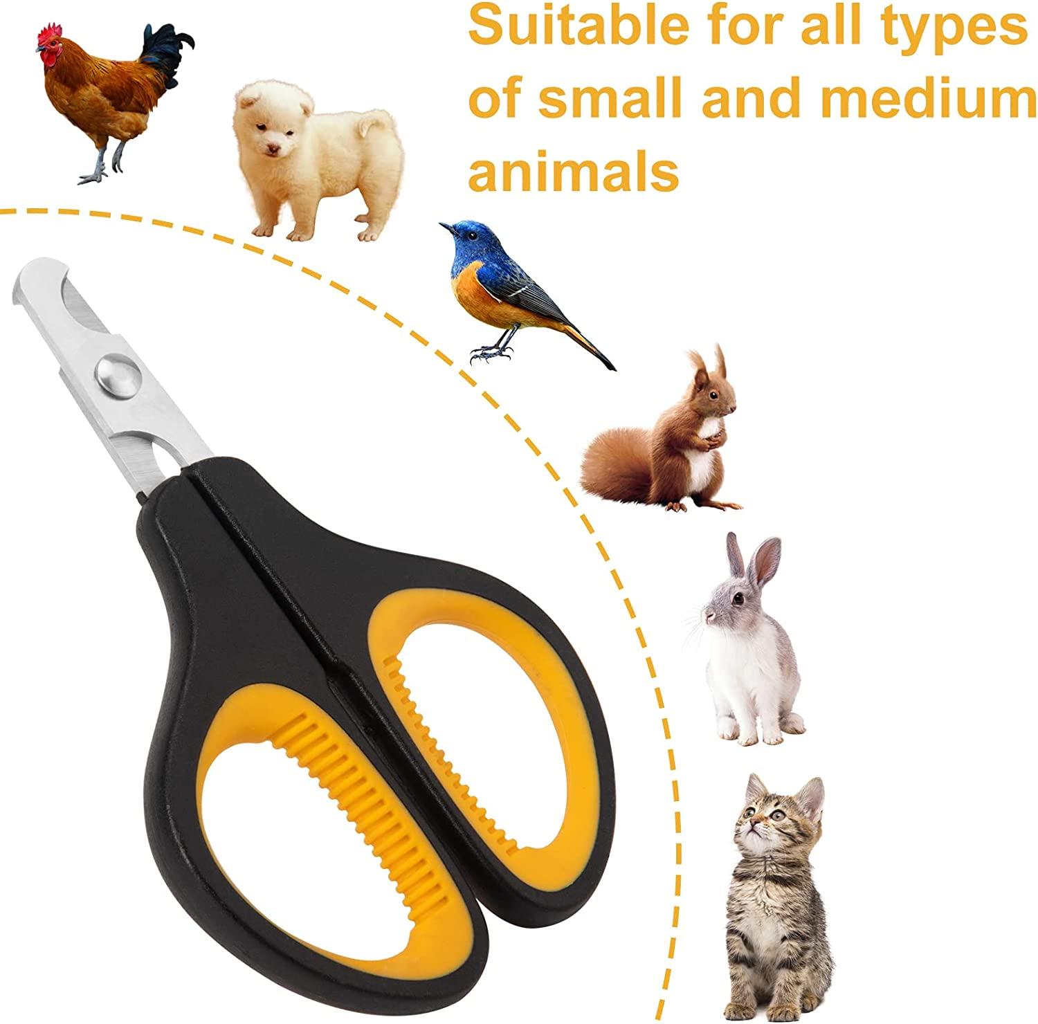 Pet Nail Clipper Scissors Splash-proof Pet Dog Cat Nail Claw