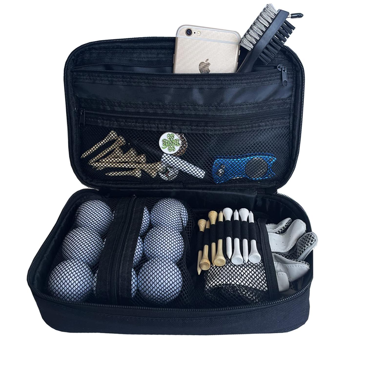 Golf Ball Bag Pouch Men's Golf Accessory Organizer for Golf