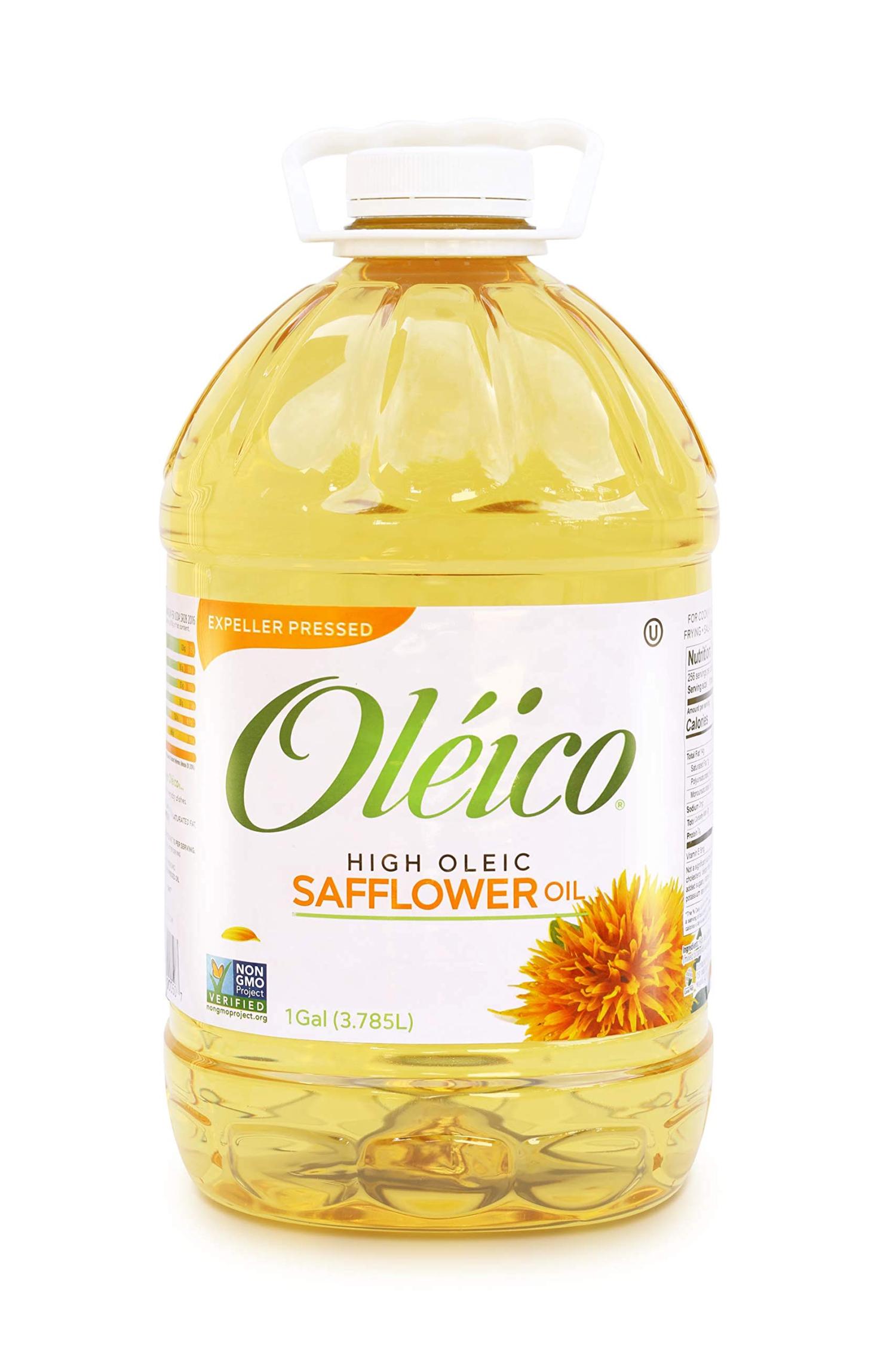 Olico High Oleic Safflower Oil 1 Gallon (128 fl. oz.)