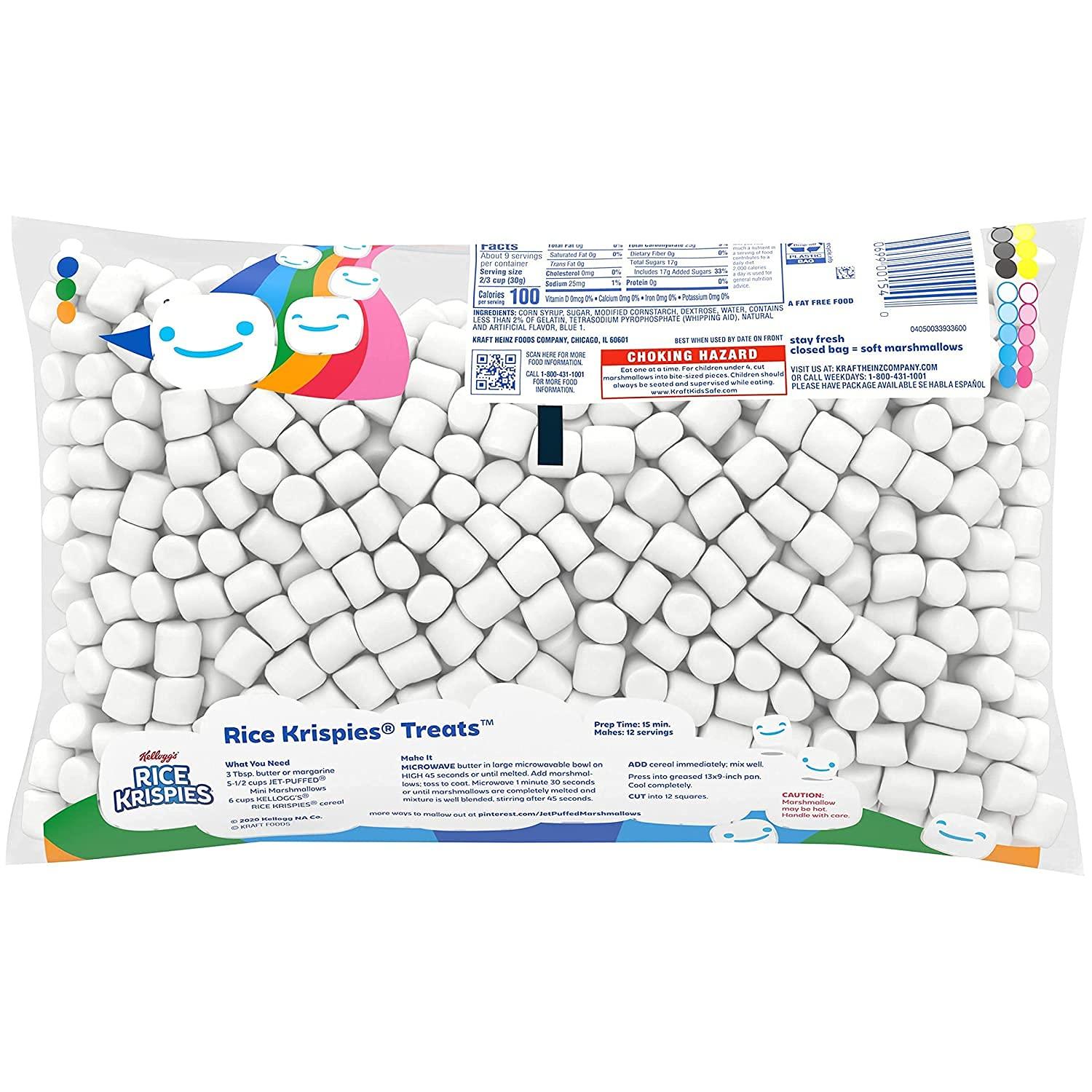 Jet Puffed Mini Marshmallows, 10 oz each 3 pack by tundras