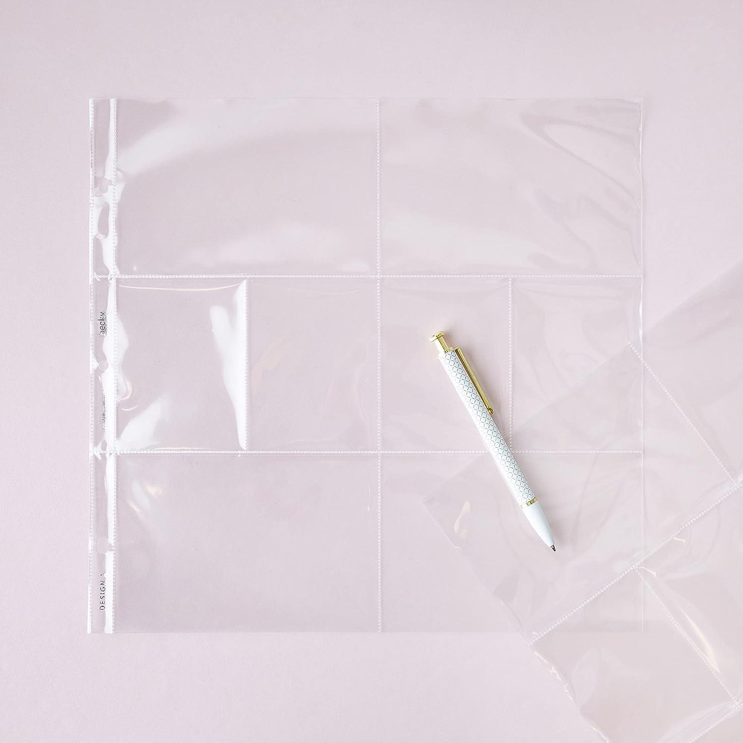 Becky Higgins Project Life Photo Pocket Page Protectors - Design A (60 ...