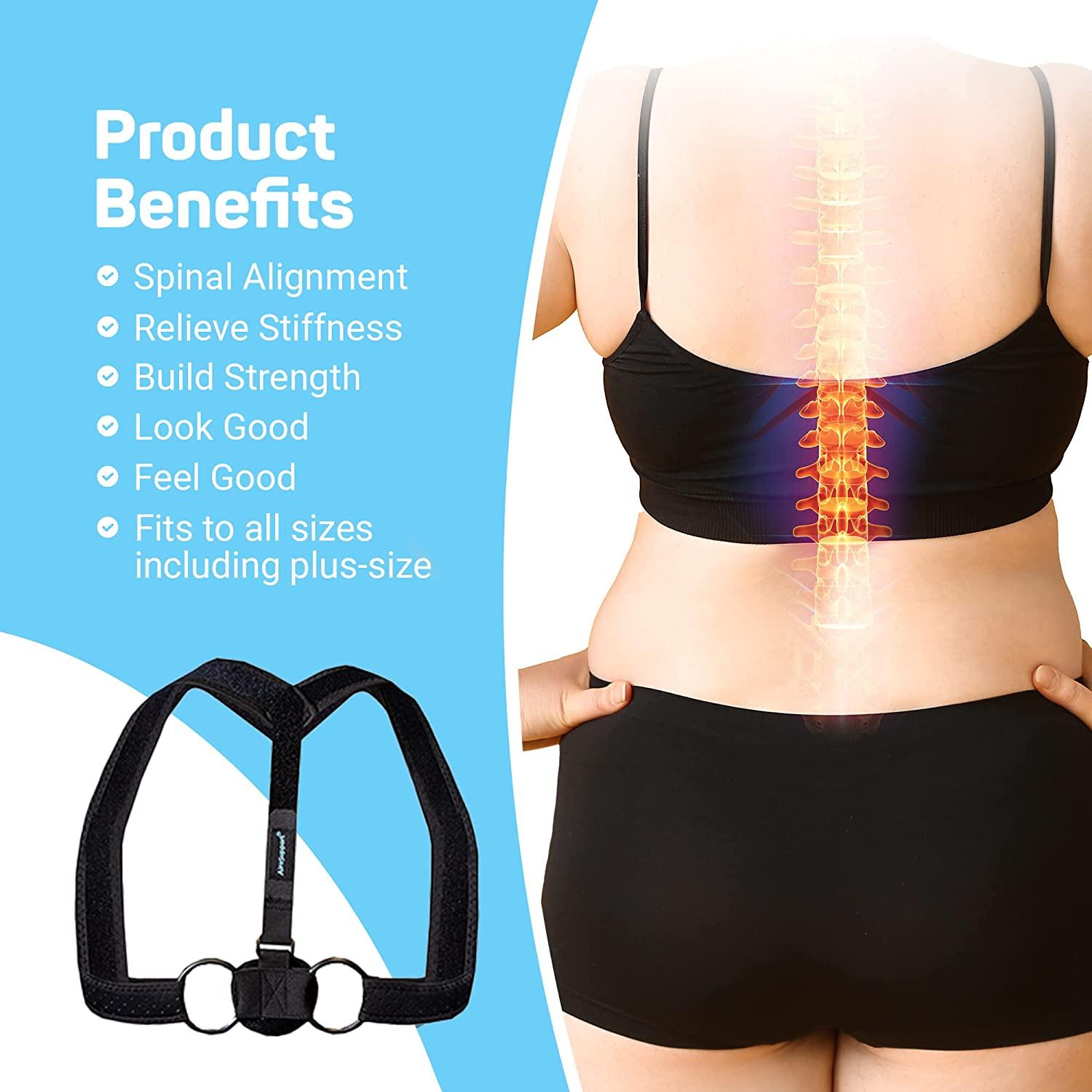 AireSupport Posture Corrector for Men and Women - Back Brace for