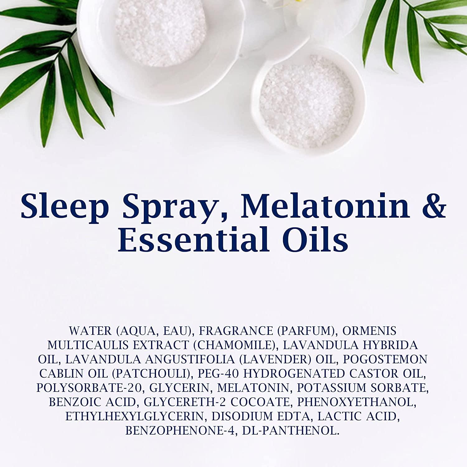 Dr Teal's Sleep Spray, Melatonin & Essential Oils, 6 fl oz (Pack of 3)