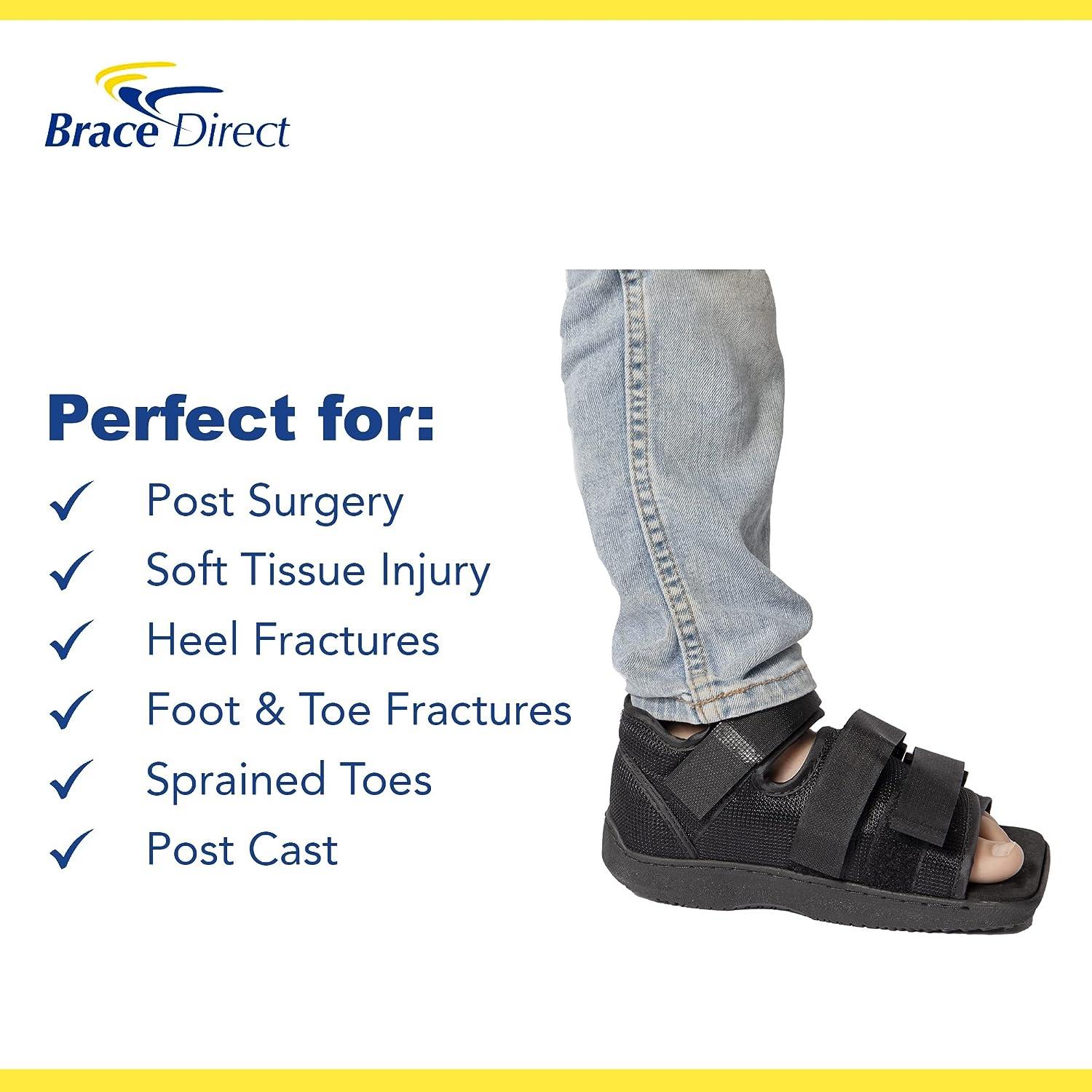 Brace Align Pediatric Children s Square Toe Post Op Shoe For Kids and Youth HCPCS L3260 For