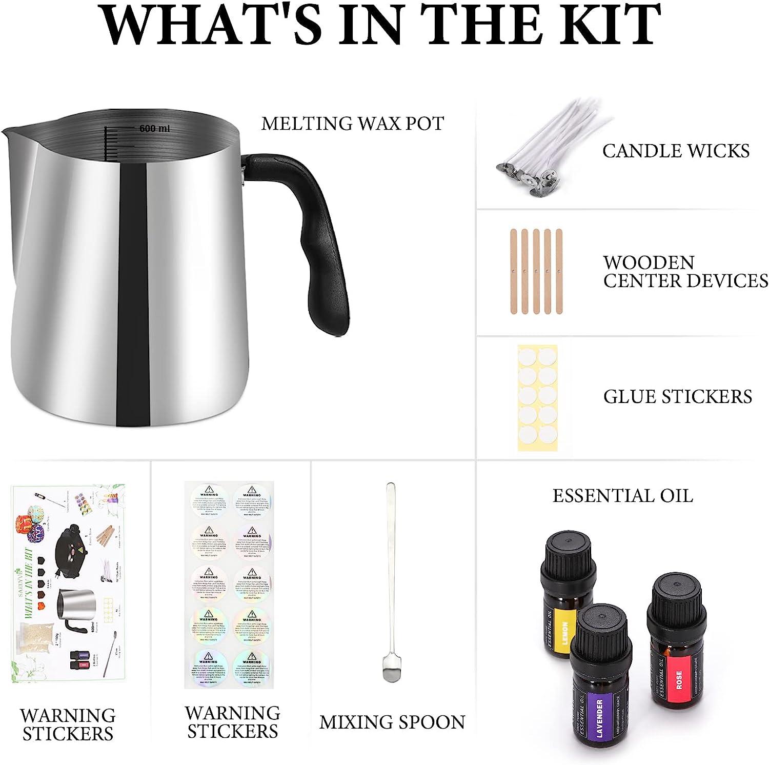 SAEUYVB Candle Making Kit,Candle Making Kit for Adults,Candle