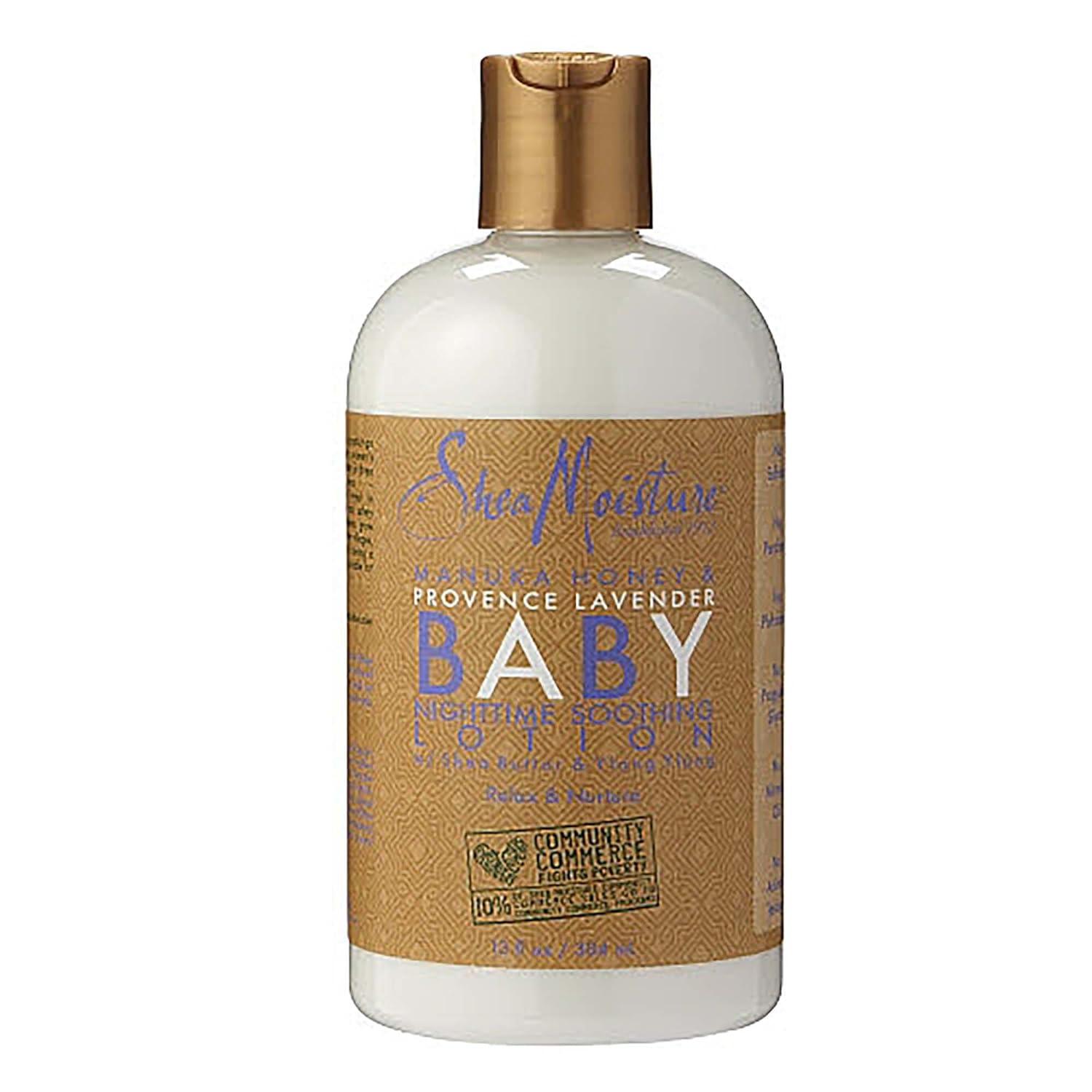 Shea Moisture Manuka Honey Lavender Baby Nighttime Lotion 13