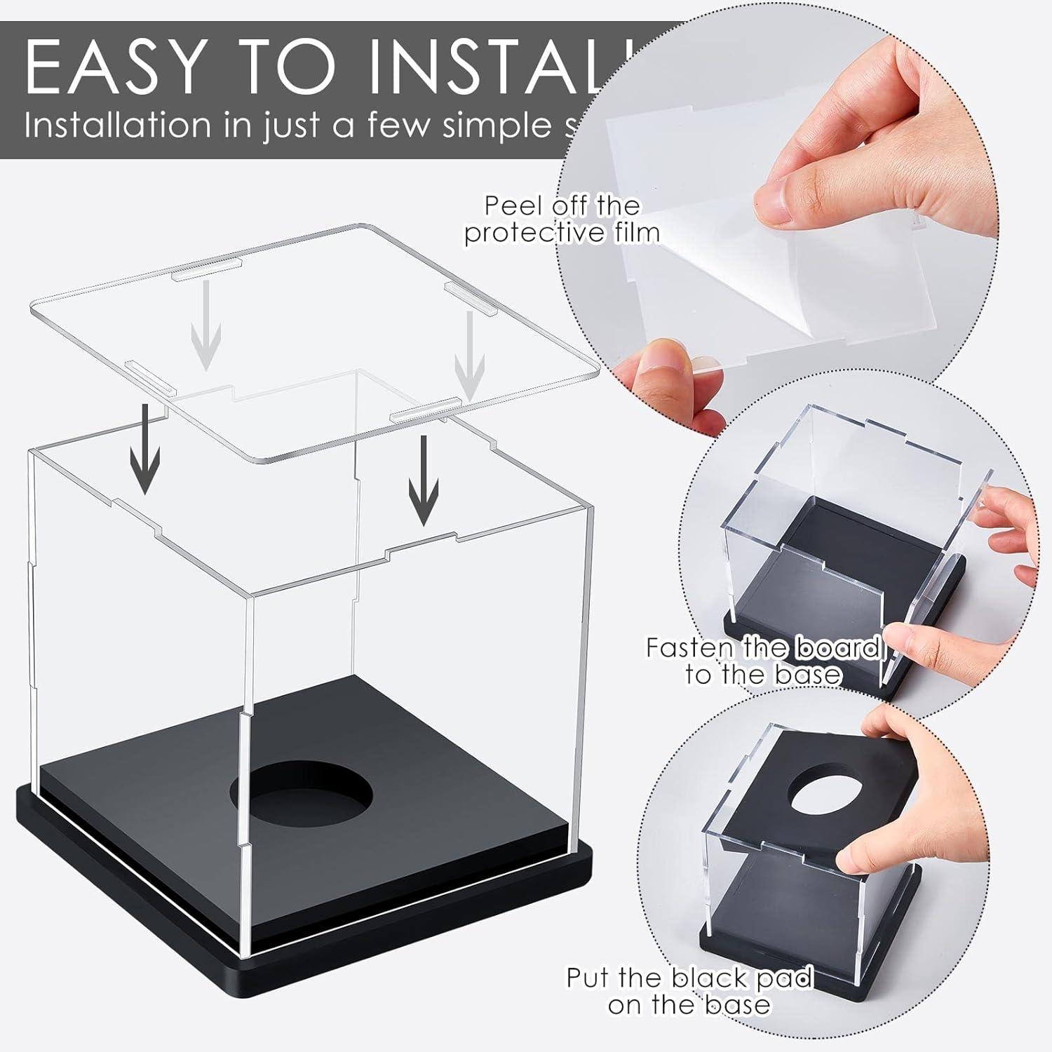 Poster board stand holder (1/4, Clear Acrylic)