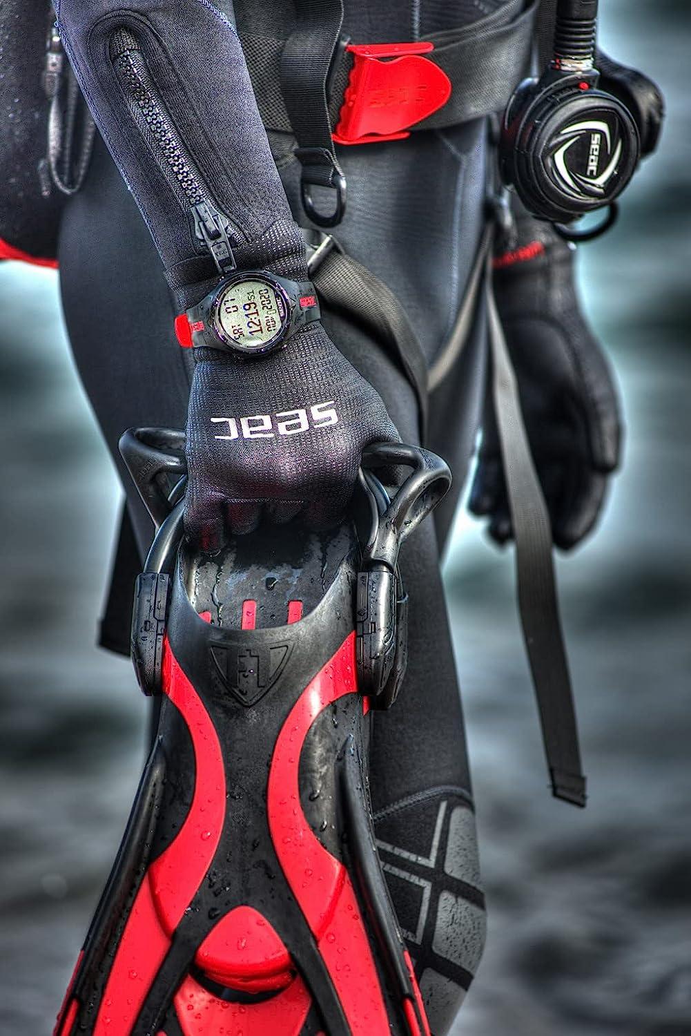 SEAC Action HR, High Resistance Dive Computer with Scuba and Freediving