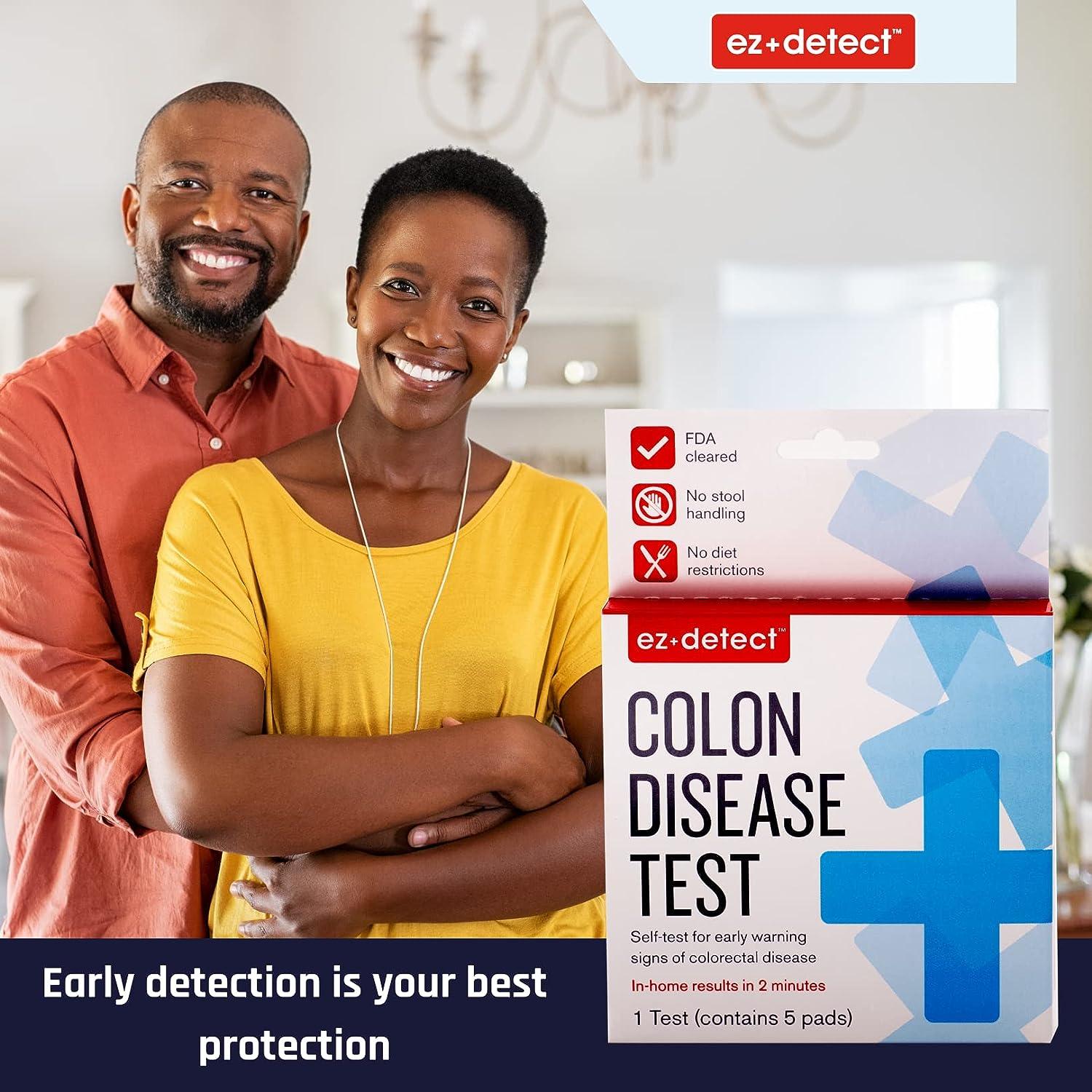 EZ Detect Colon Disease Test Reliable Home Screening Kit