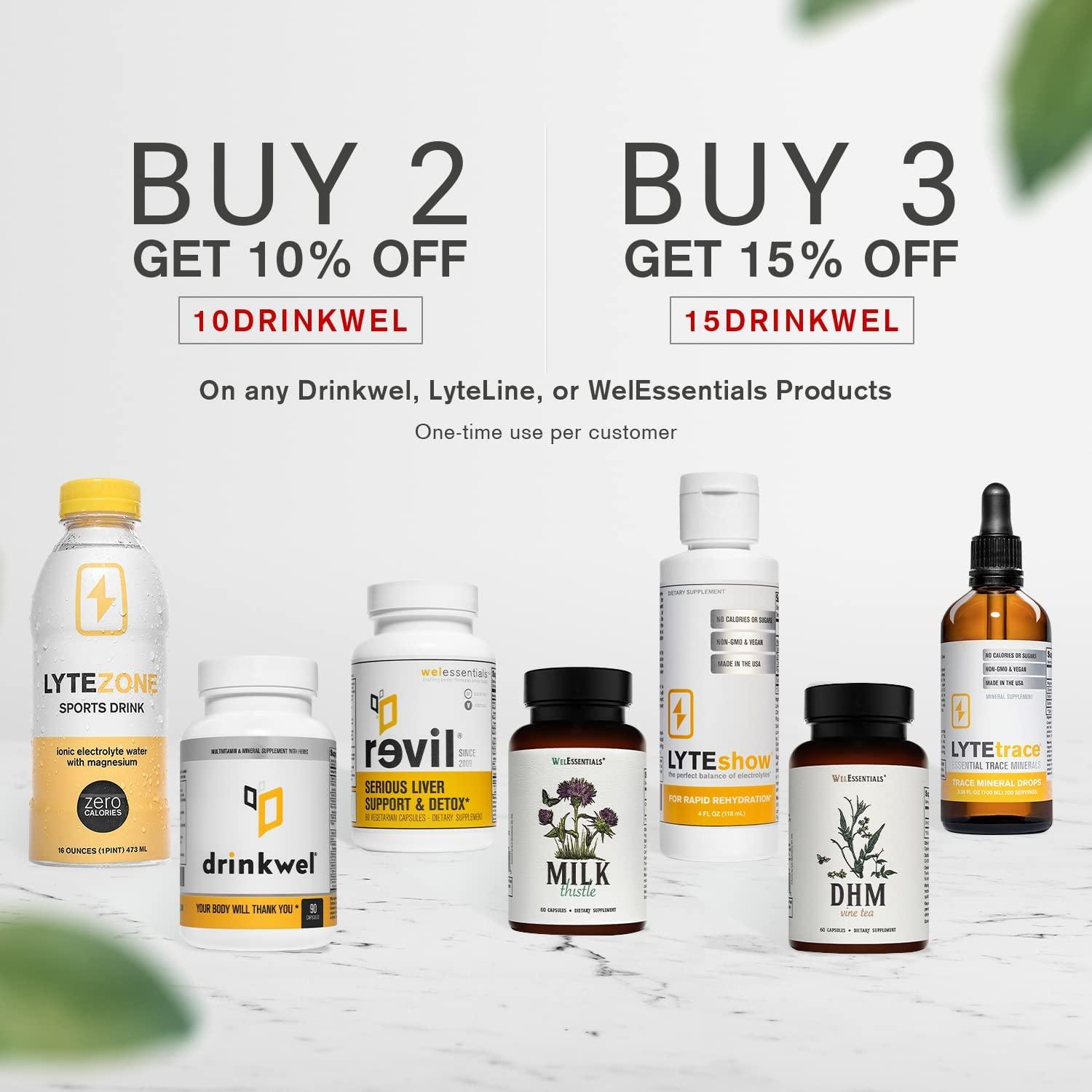 LyteCaps Electrolyte Tablets 60 Vegetarian Capsules for Serious