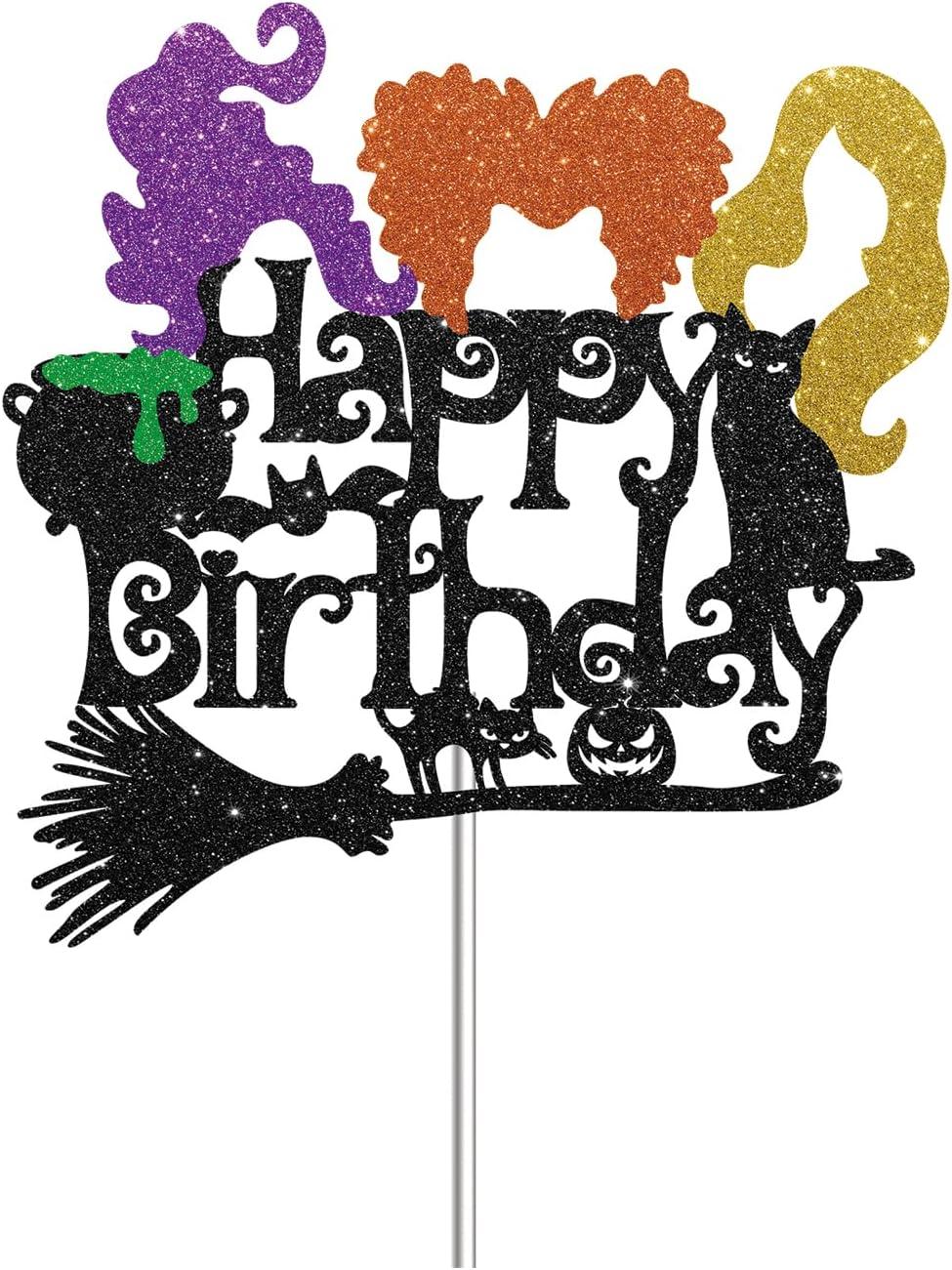 Hocus Pocus Birthday Cake Topper Hocus Pocus Cake Decorations Hocus