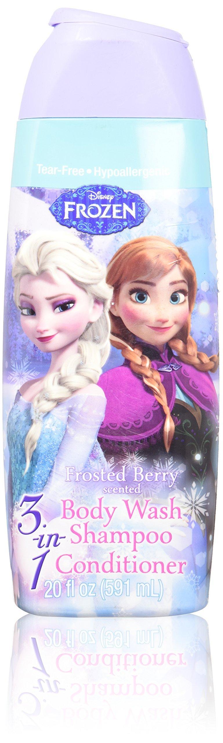 Disney Frozen Body Wash 3In1 20 Ounce Frosted Berry (591ml)