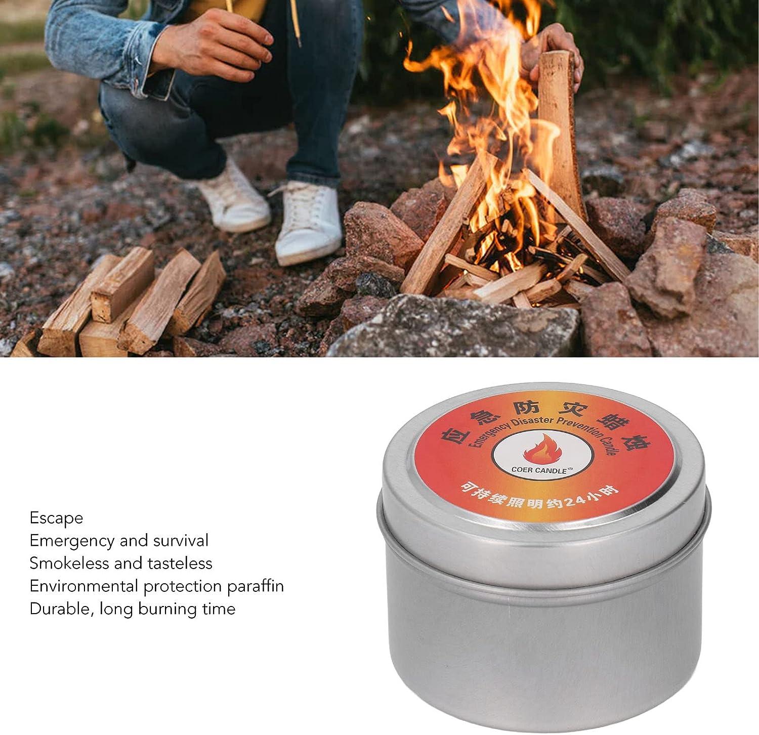 Disaster prevention emergency power outage lighting candles outdoor  waterproof windproof smokeless candles