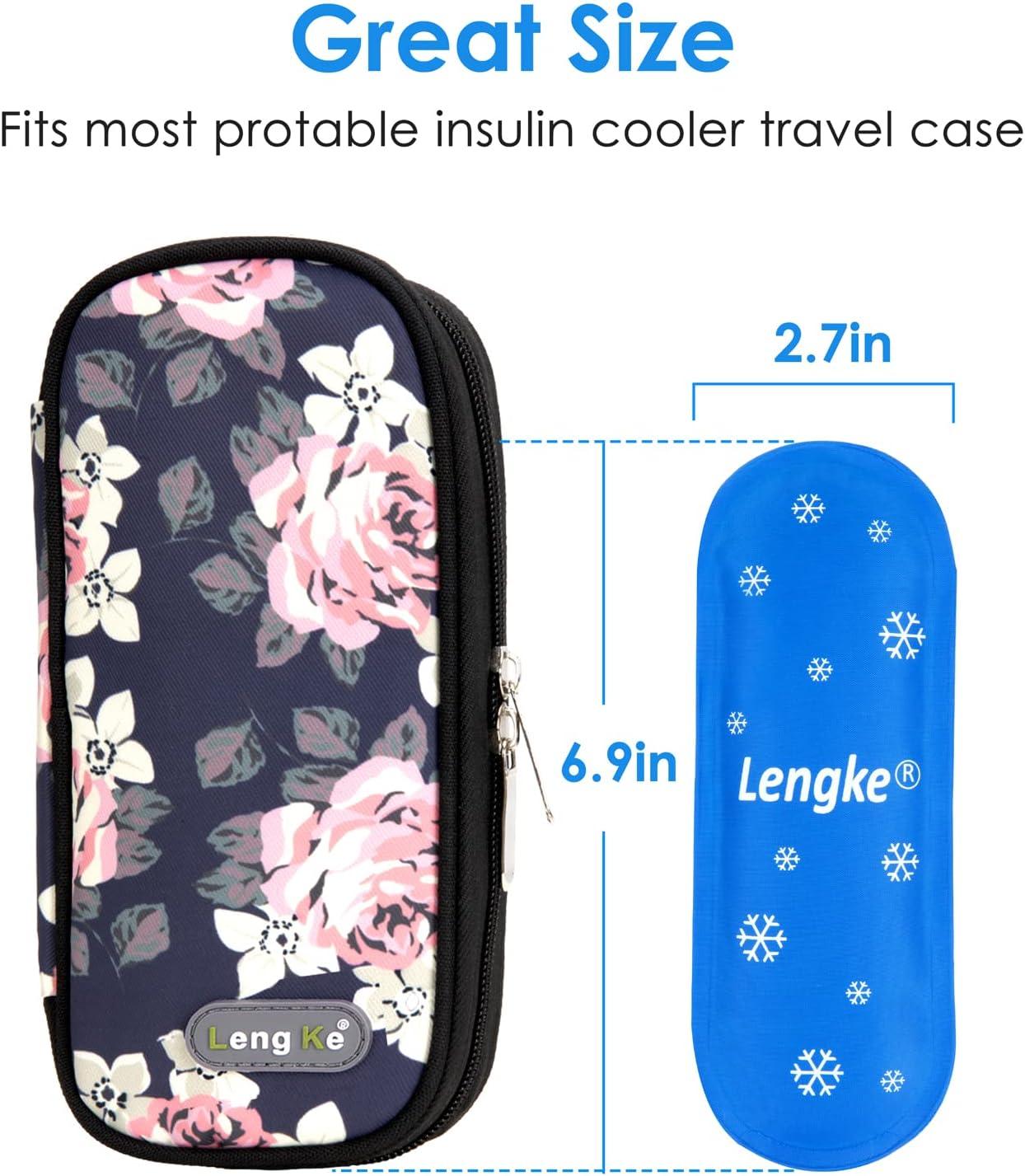 Cooler Ice Pack - Reusable Cooler Packs for Insulin Cooler  Travel Case by YOUSHARES (Pack of 4) : Health & Household
