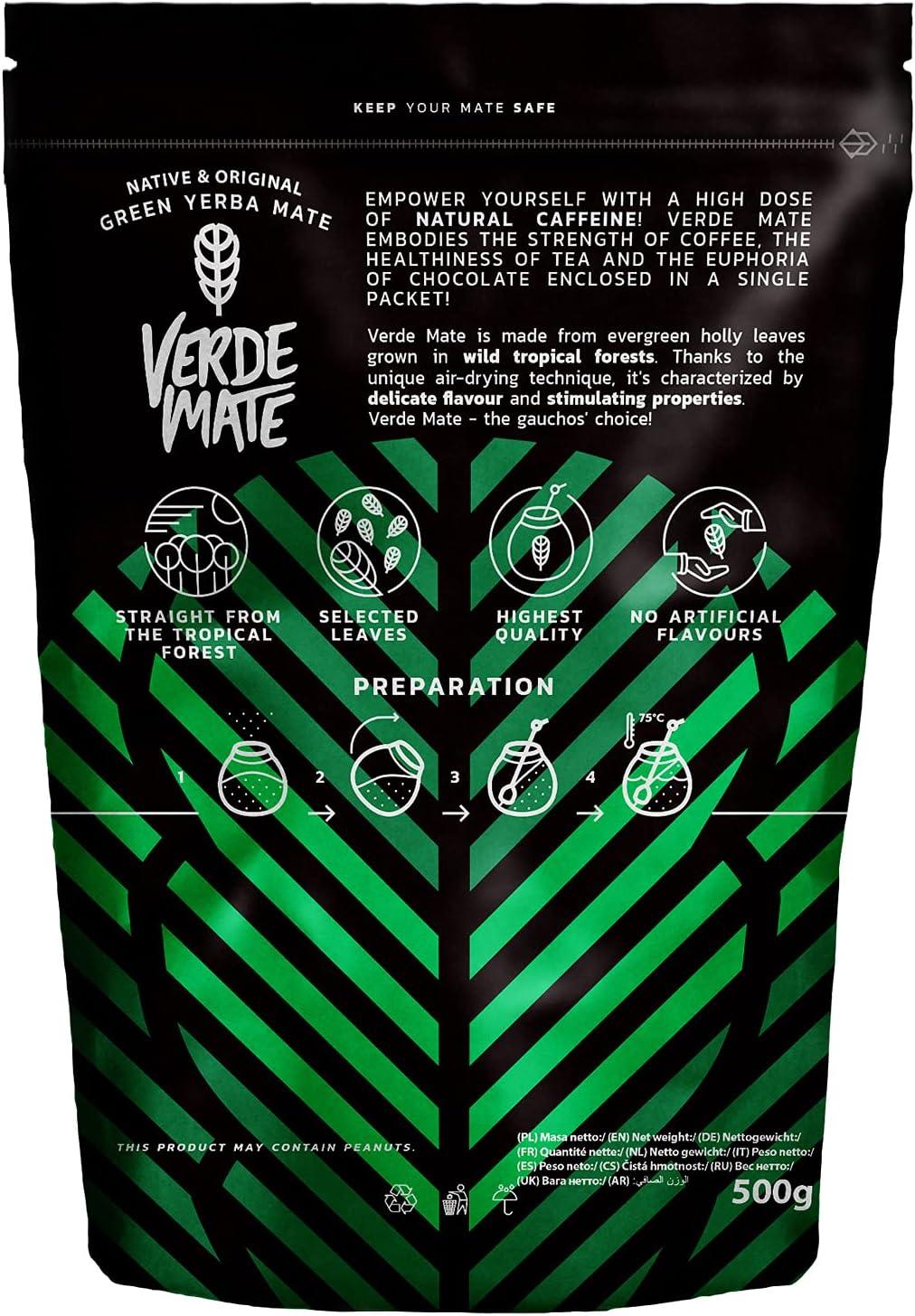 Yerba Mate With Accessories - Stimulant | Pack Of Two Yerba Mate