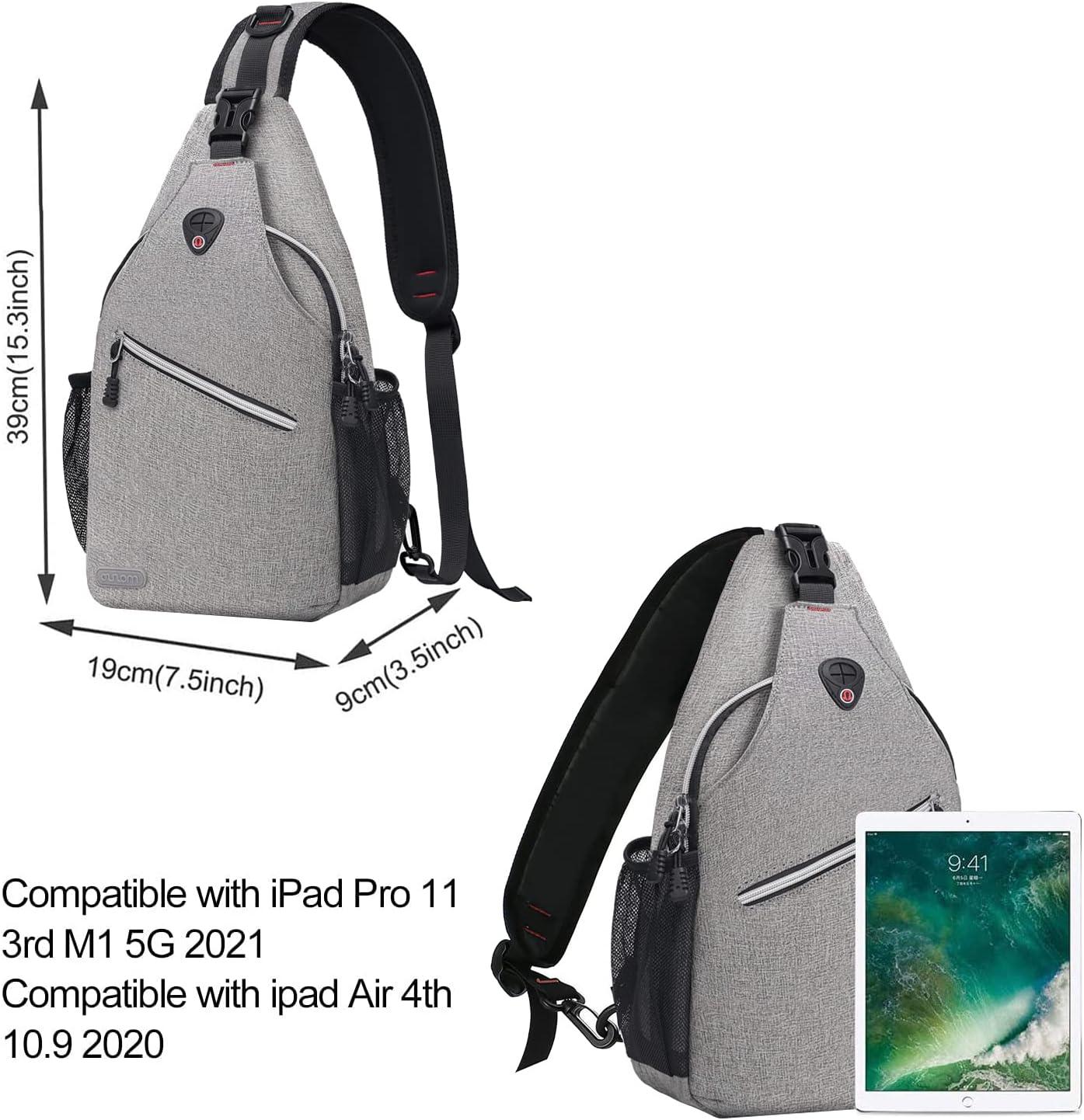 MOSISO Sling Backpack Multipurpose Crossbody Shoulder Bag Travel