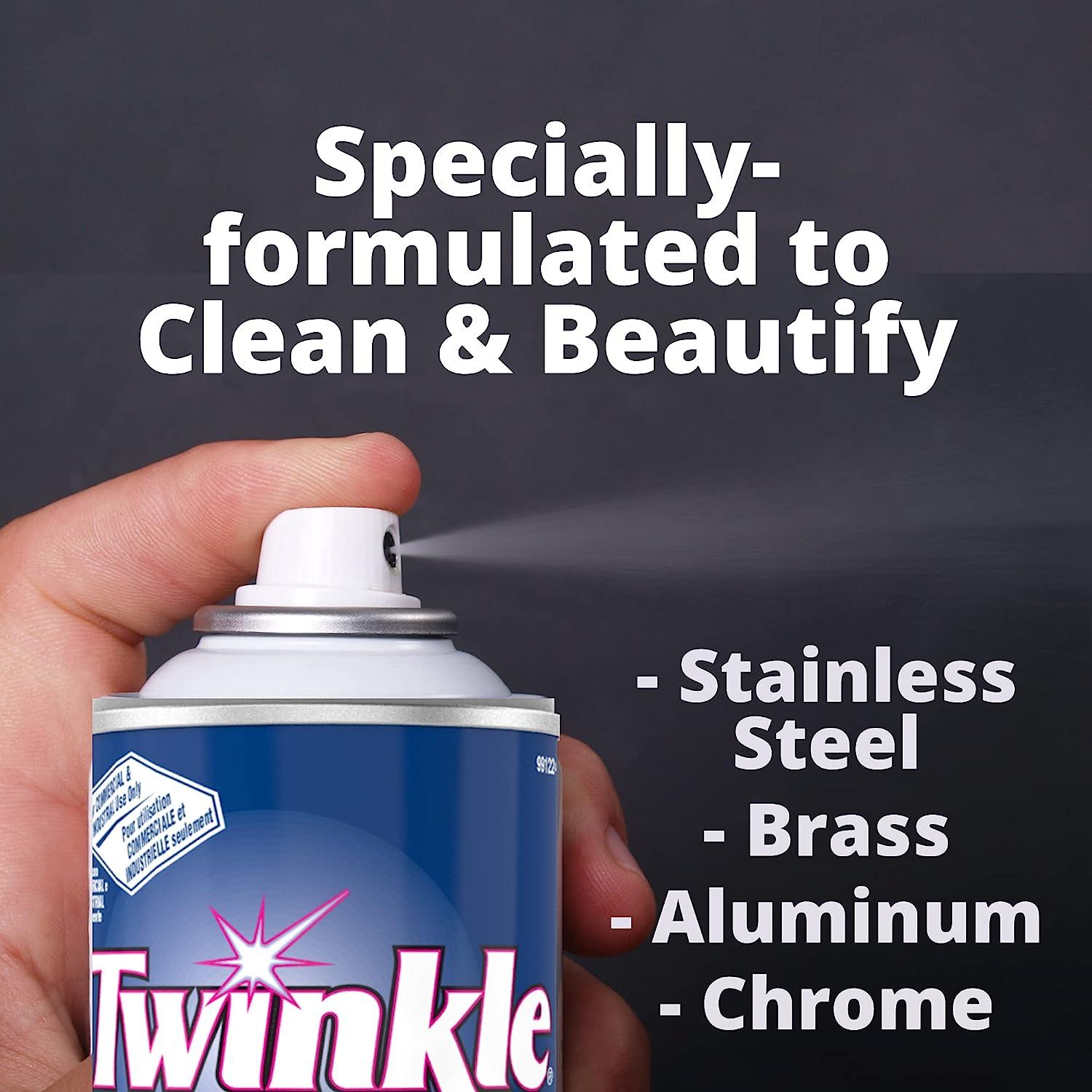 Twinkle Stainless Steel Cleaner & Polish 17oz Aerosol