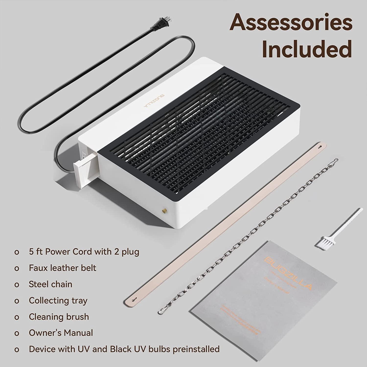 BUGZILLA Quiet Powerful 20W Electric Indoor Bug Zapper Indoor Fly