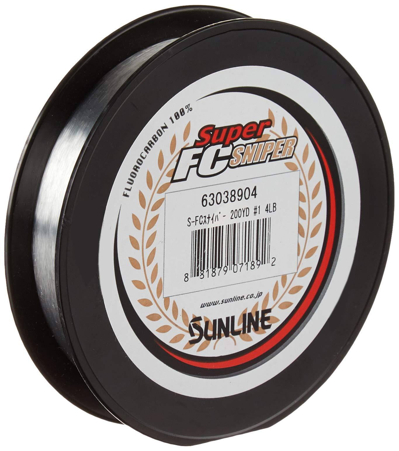 Sunline Super FC Sniper Fluorocarbon Fishing Line 12Pounds/200Yards