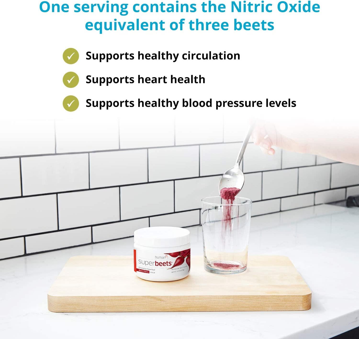 HumanN SuperBeets Circulation Superfood Concentrated Beet Powder