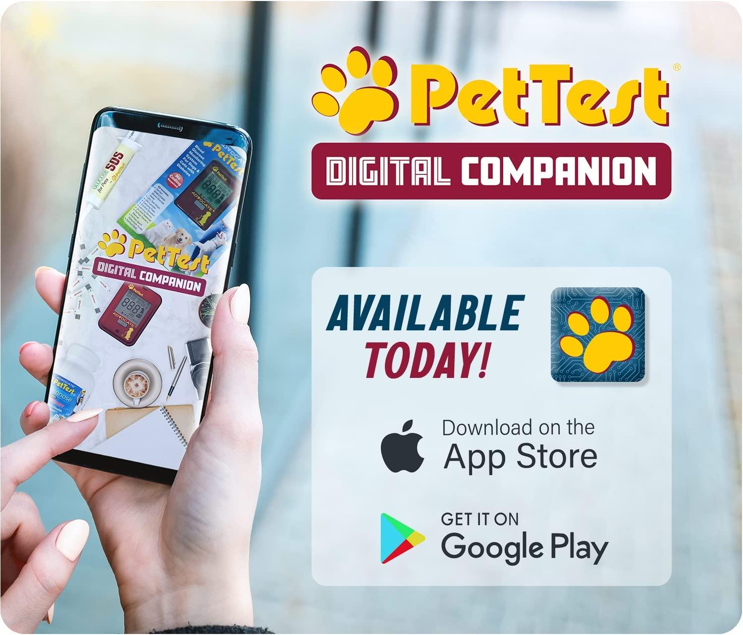 PetTest Red Dot Blood Glucose Monitoring System for Dogs and Cats with