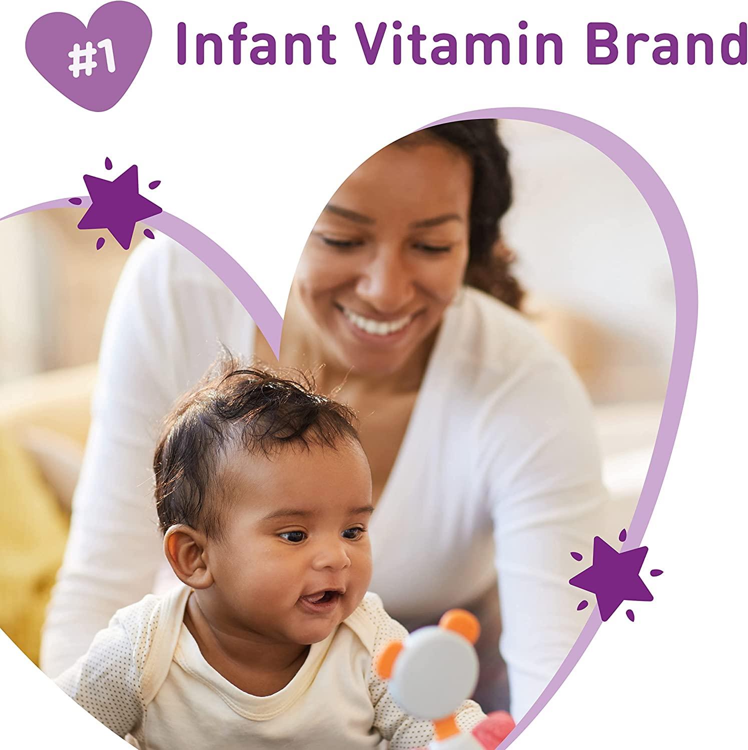 Enfamil Breastfed Infant Probiotics & Vitamin D Dual Probiotics, 8.7mL