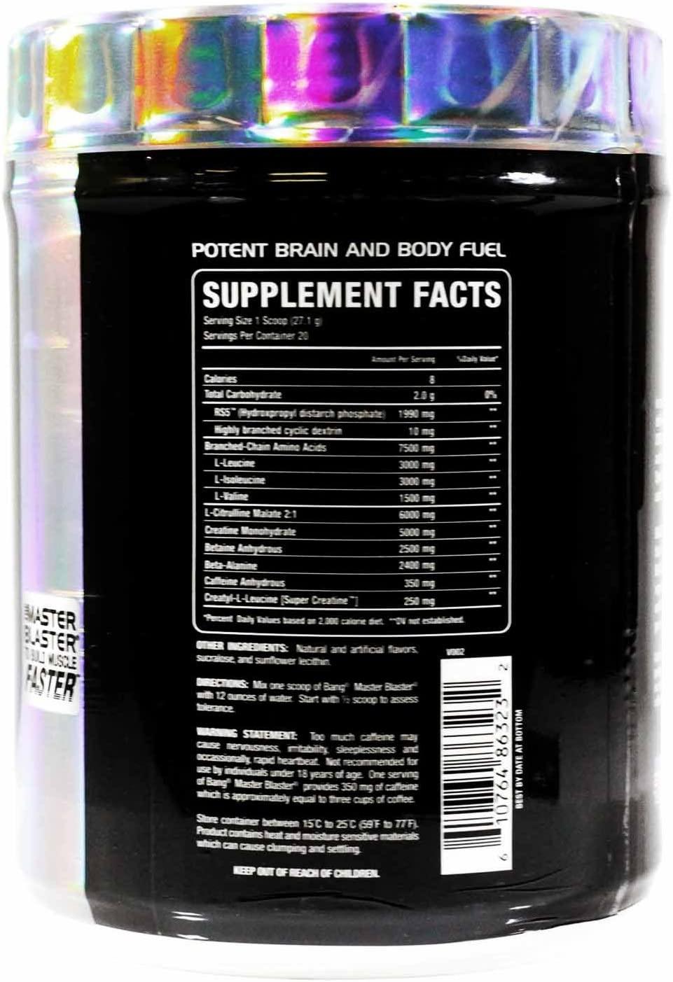 VPX Bang Pre-Workout Master Blaster - GoSupps.com