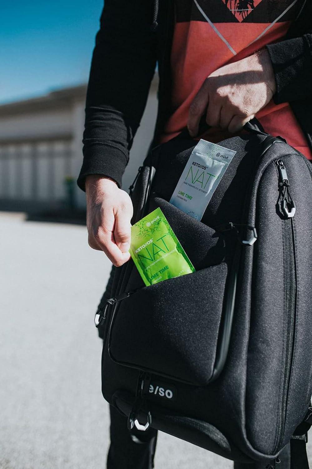 PR VIT Keto//OS NAT Lime Time - Exogenous Ketones Charged with BHB