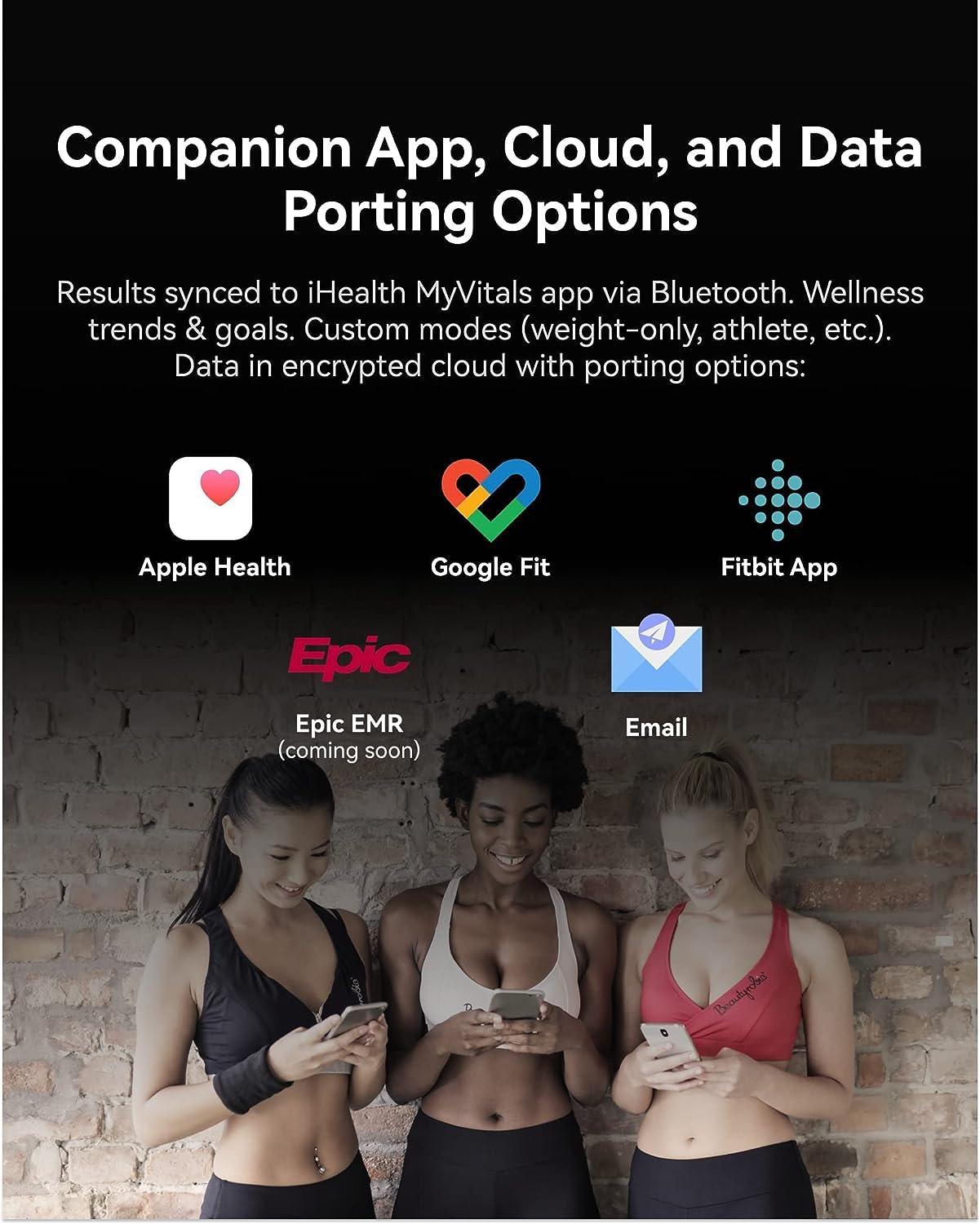iHealth Nexus Wireless Body Composition Scale - Virtual Care Store