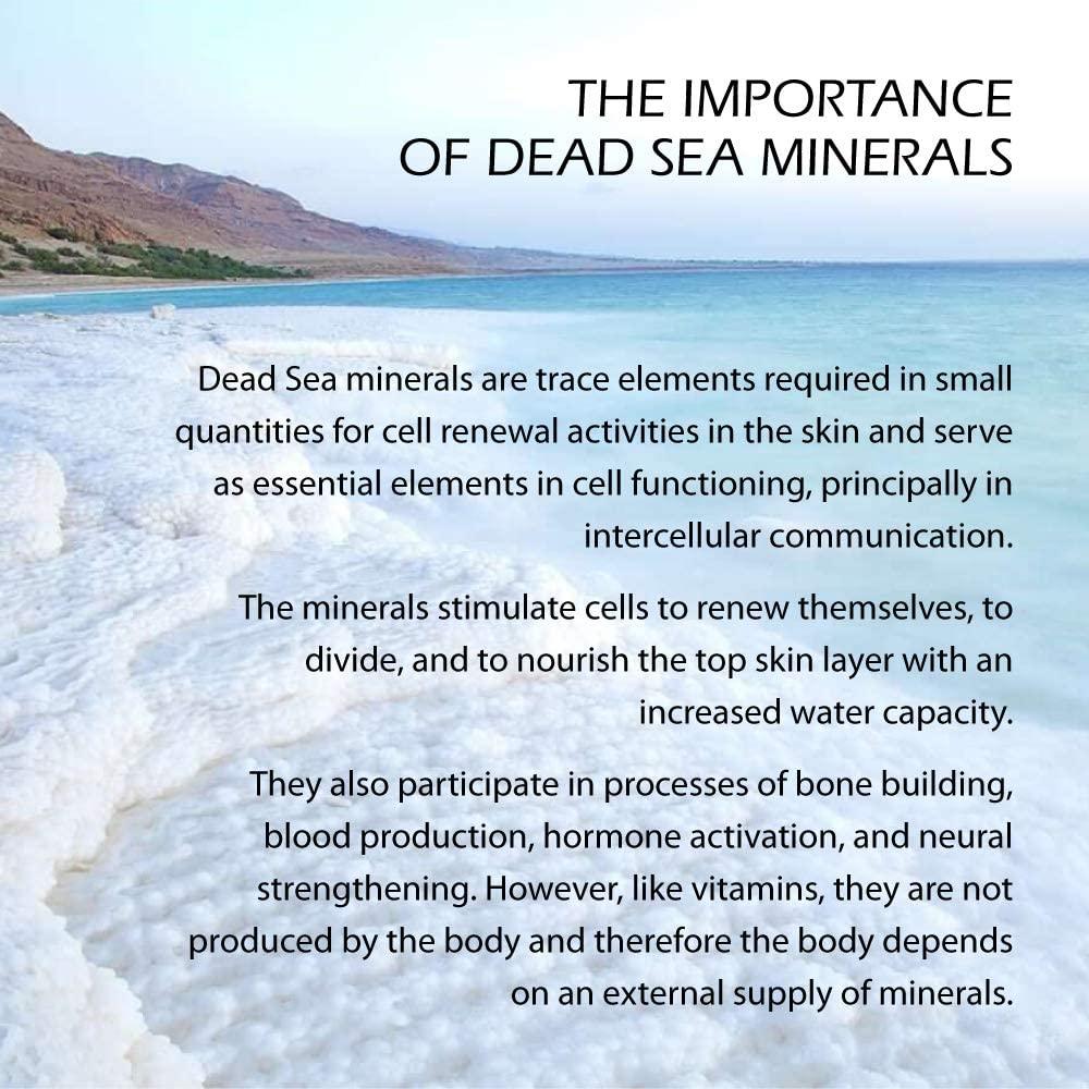 Dead Sea Mineral Bath Salt 5 LB Fragrance Free, 100 Pure for Acne