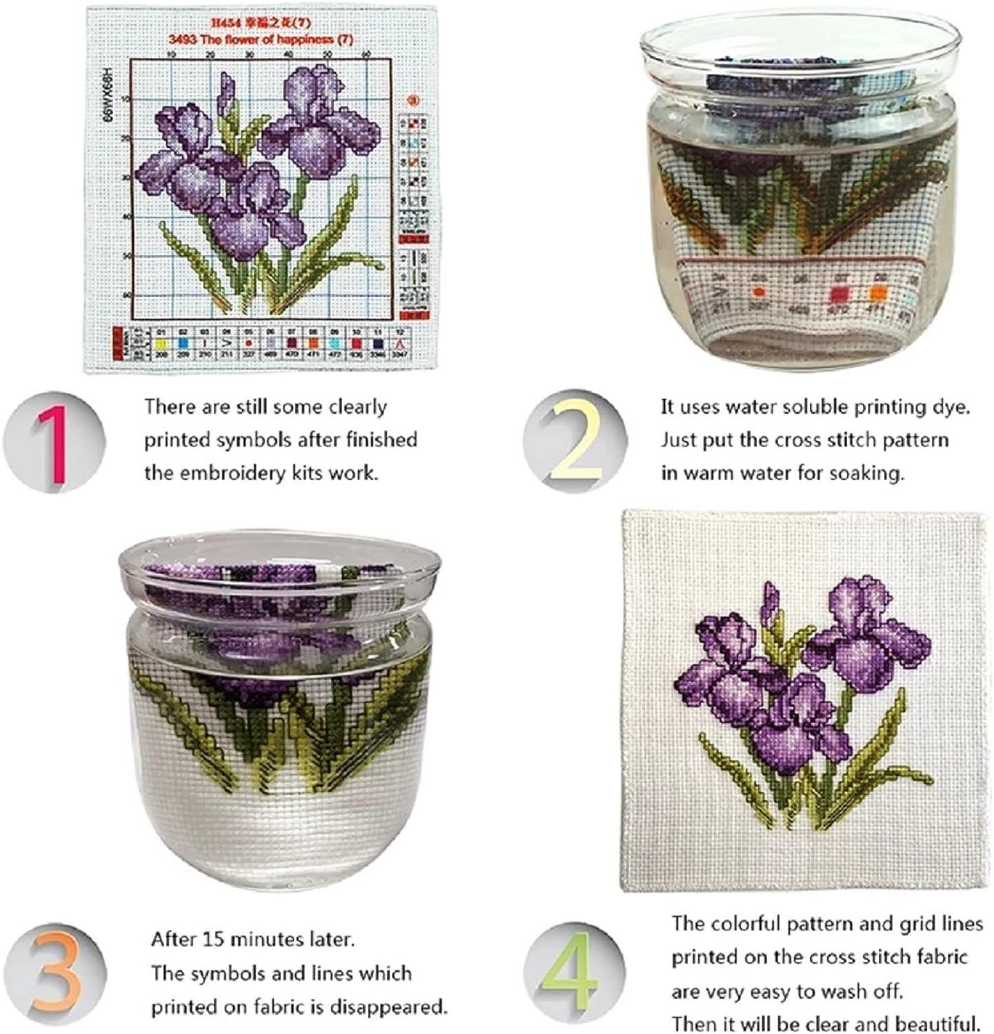 Findvoor Stamped Cross Stitch Kits for Beginners Full Range of
