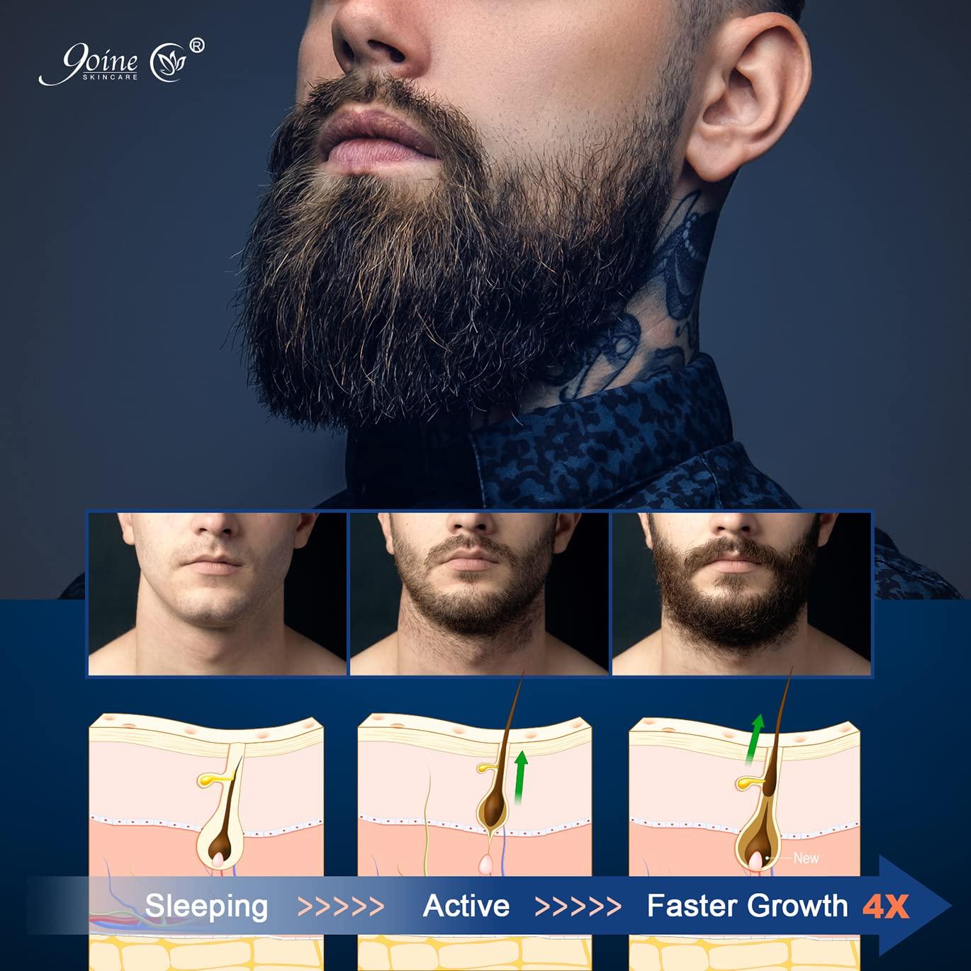 9Oine Derma Roller for Face Body Beard Hair Growth, 540 Titanium  Microneedle Roller for Home Use Black#